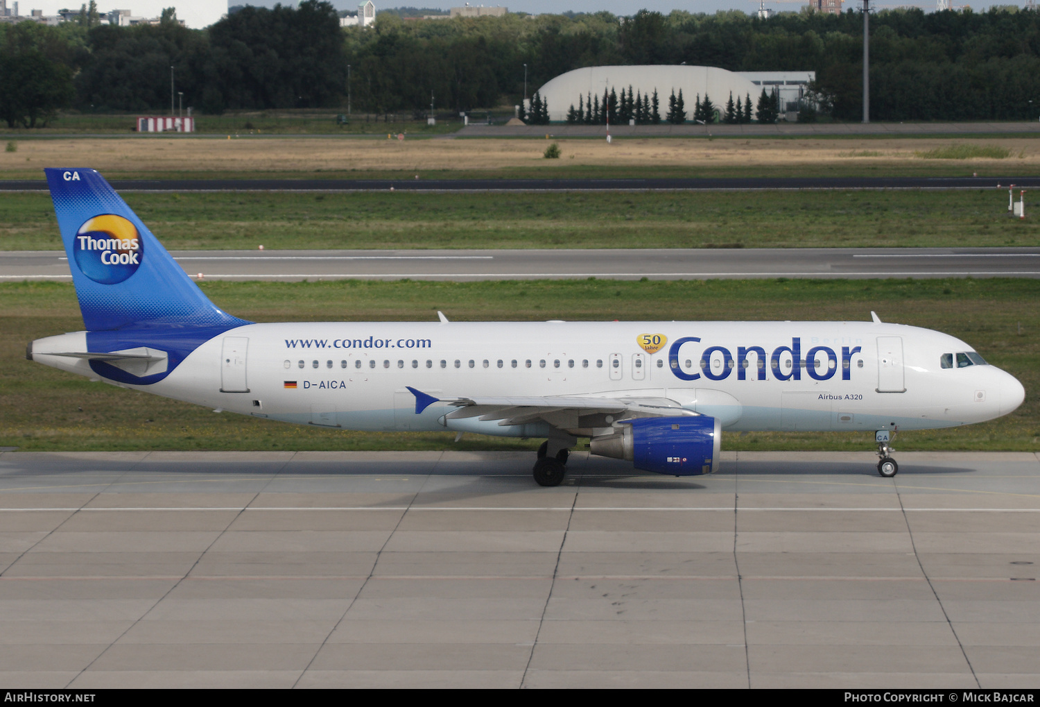 Aircraft Photo of D-AICA | Airbus A320-212 | Condor Berlin | AirHistory.net #441550