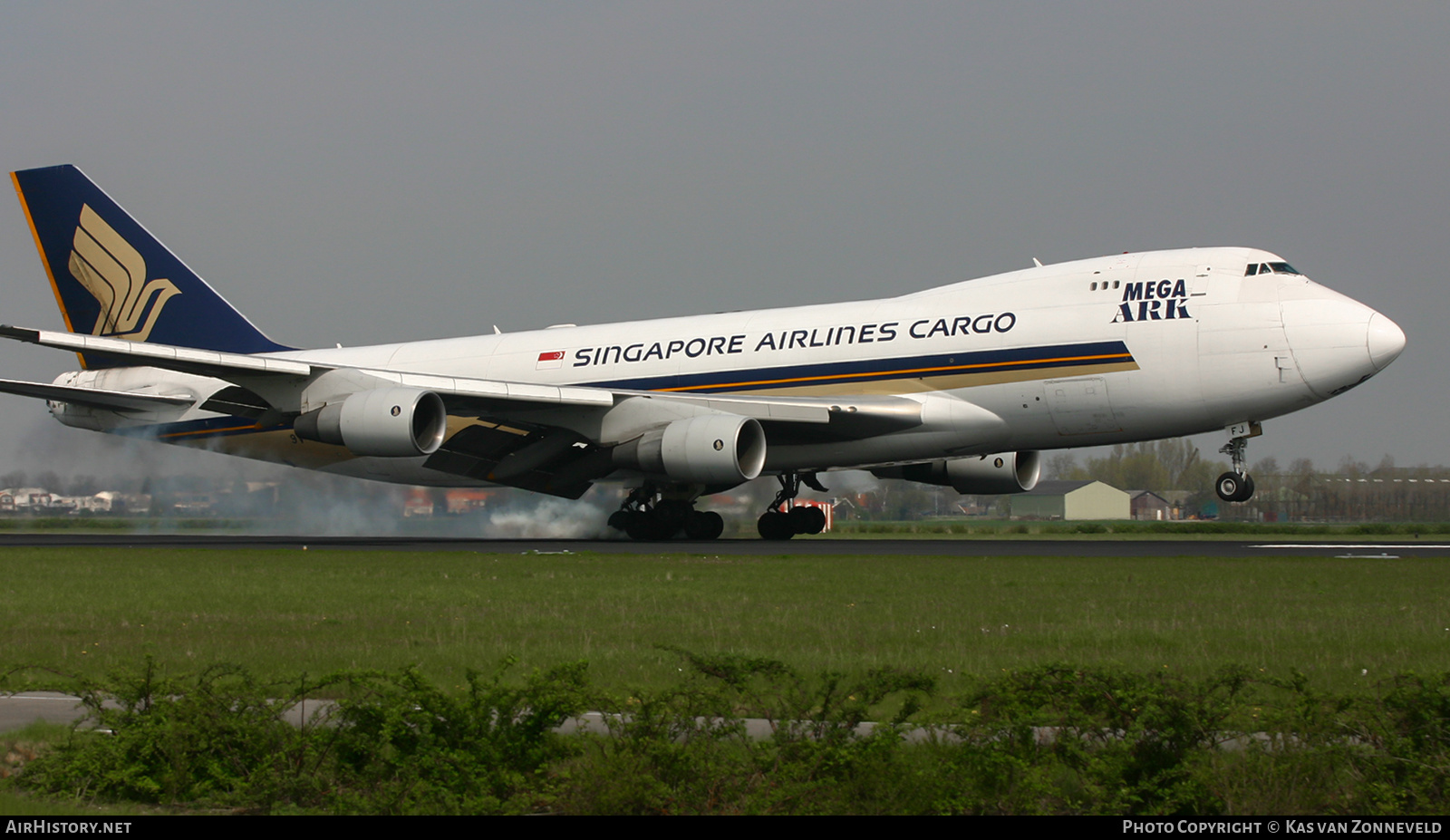 Aircraft Photo of 9V-SFJ | Boeing 747-412F/SCD | Singapore Airlines Cargo | AirHistory.net #441557