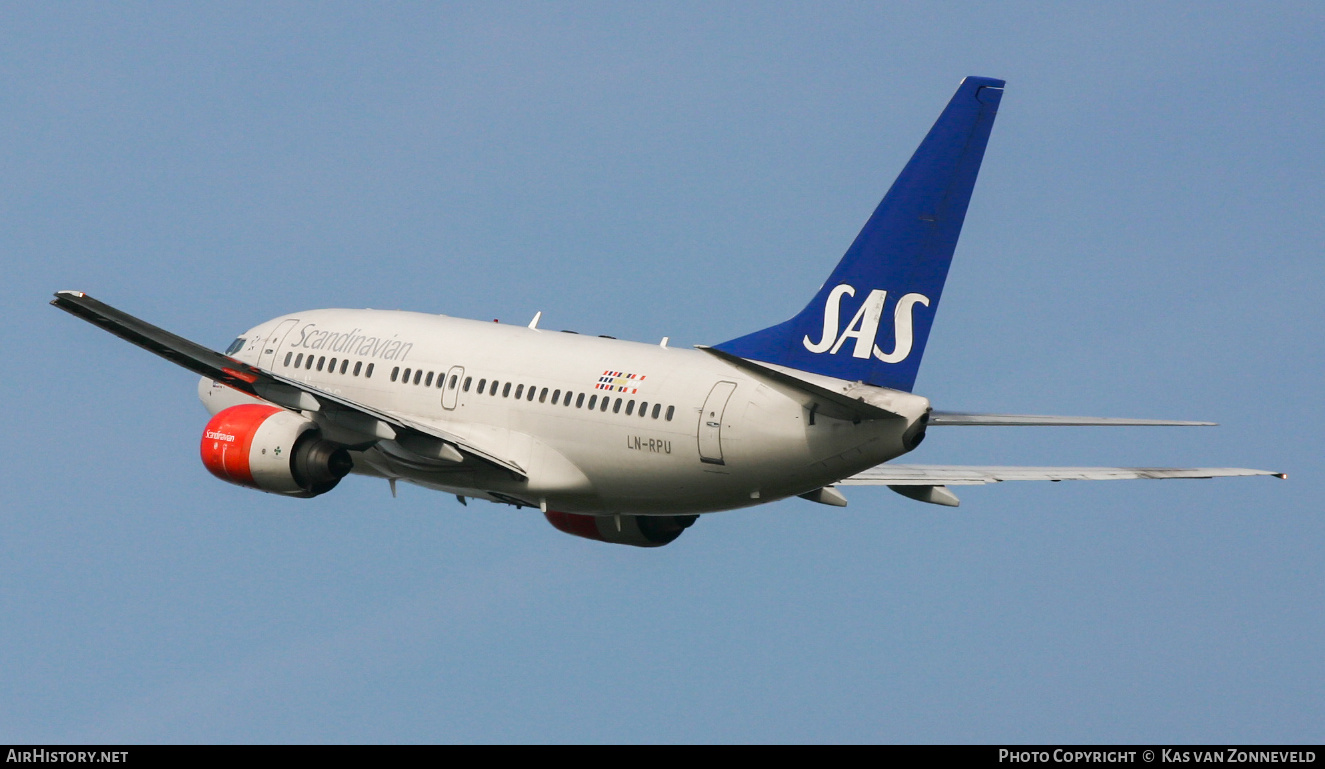 Aircraft Photo of LN-RPU | Boeing 737-683 | Scandinavian Airlines - SAS | AirHistory.net #441564