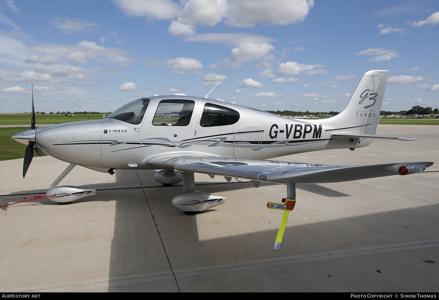 Aircraft Photo of G-VBPM | Cirrus SR-22 G3-GTS Turbo | AirHistory.net #441566