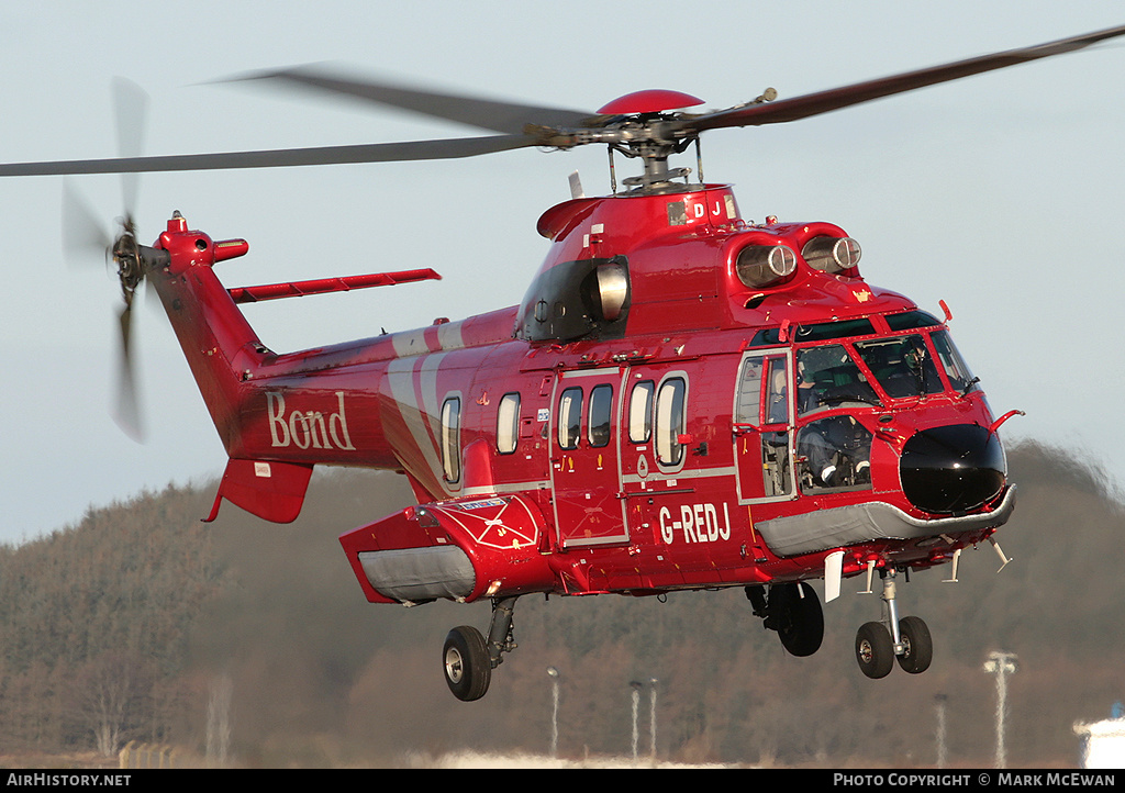 Aircraft Photo of G-REDJ | Eurocopter AS-332L2 Super Puma Mk2 | Bond Offshore Helicopters | AirHistory.net #441575