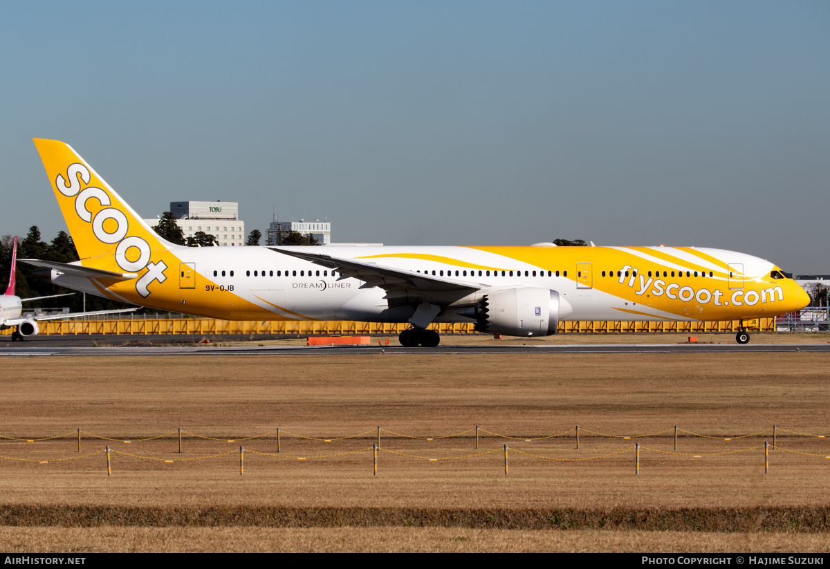 Aircraft Photo of 9V-OJB | Boeing 787-9 Dreamliner | Scoot | AirHistory.net #441576