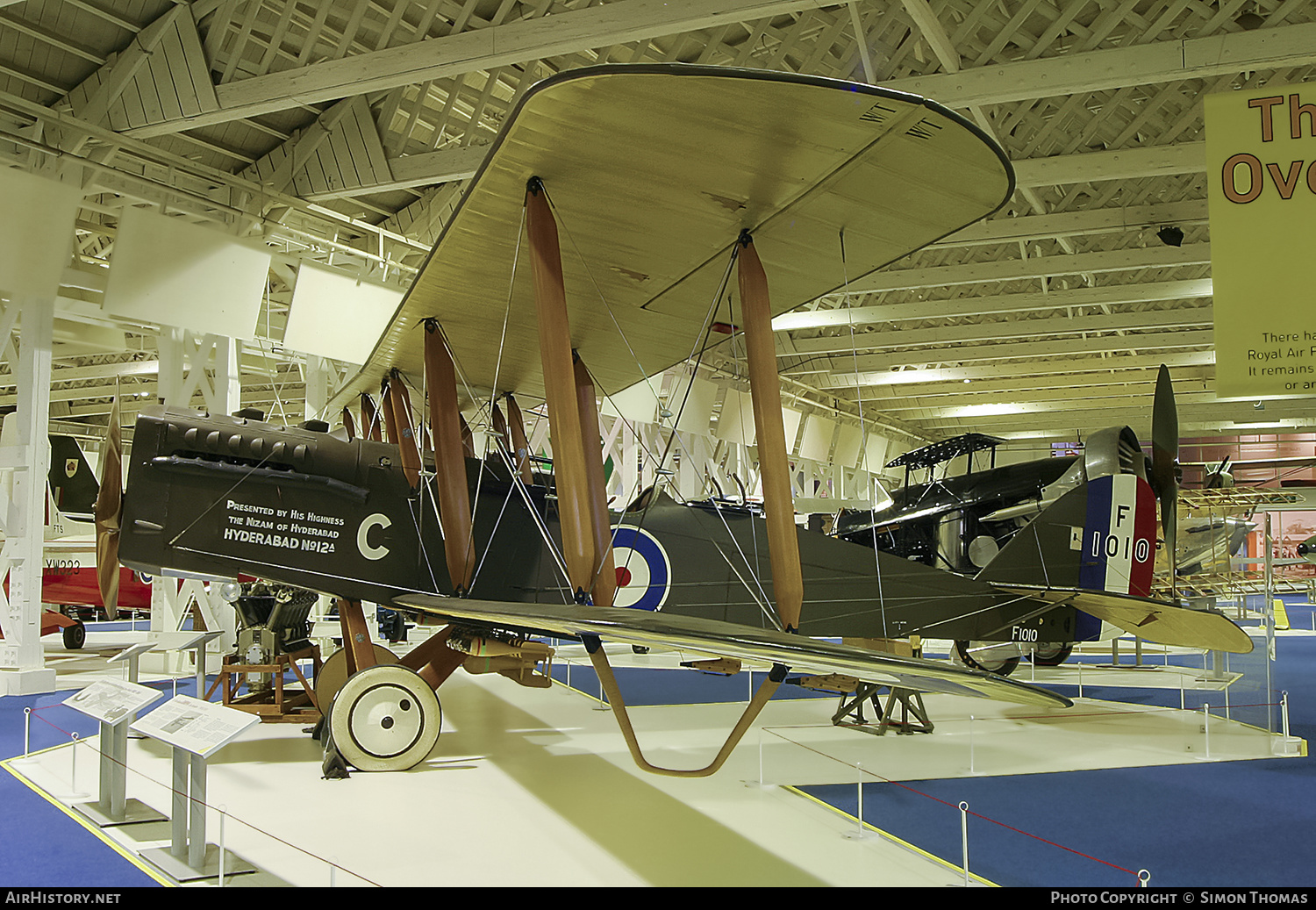 Aircraft Photo of F1010 | Airco DH-9A | UK - Air Force | AirHistory.net #441580