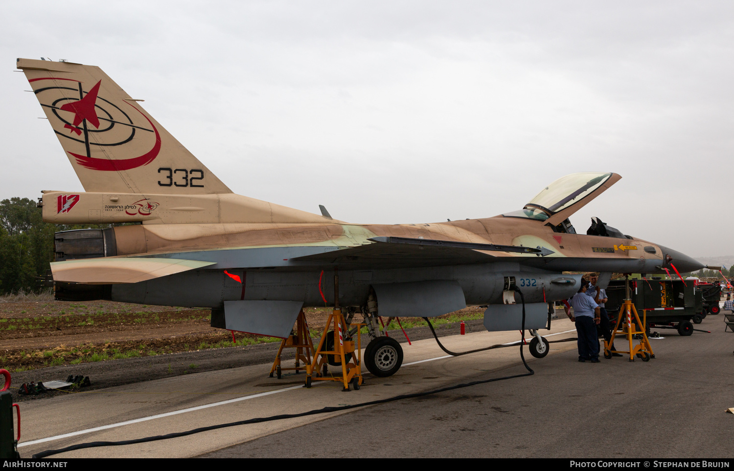 Aircraft Photo of 332 | General Dynamics F-16C Barak | Israel - Air Force | AirHistory.net #441581