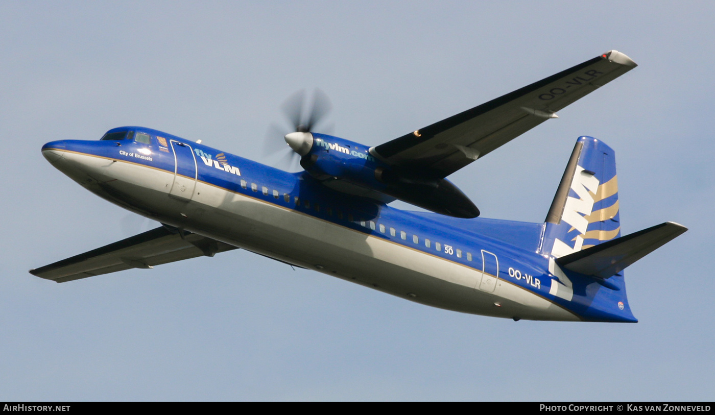 Aircraft Photo of OO-VLR | Fokker 50 | VLM Airlines | AirHistory.net #441599