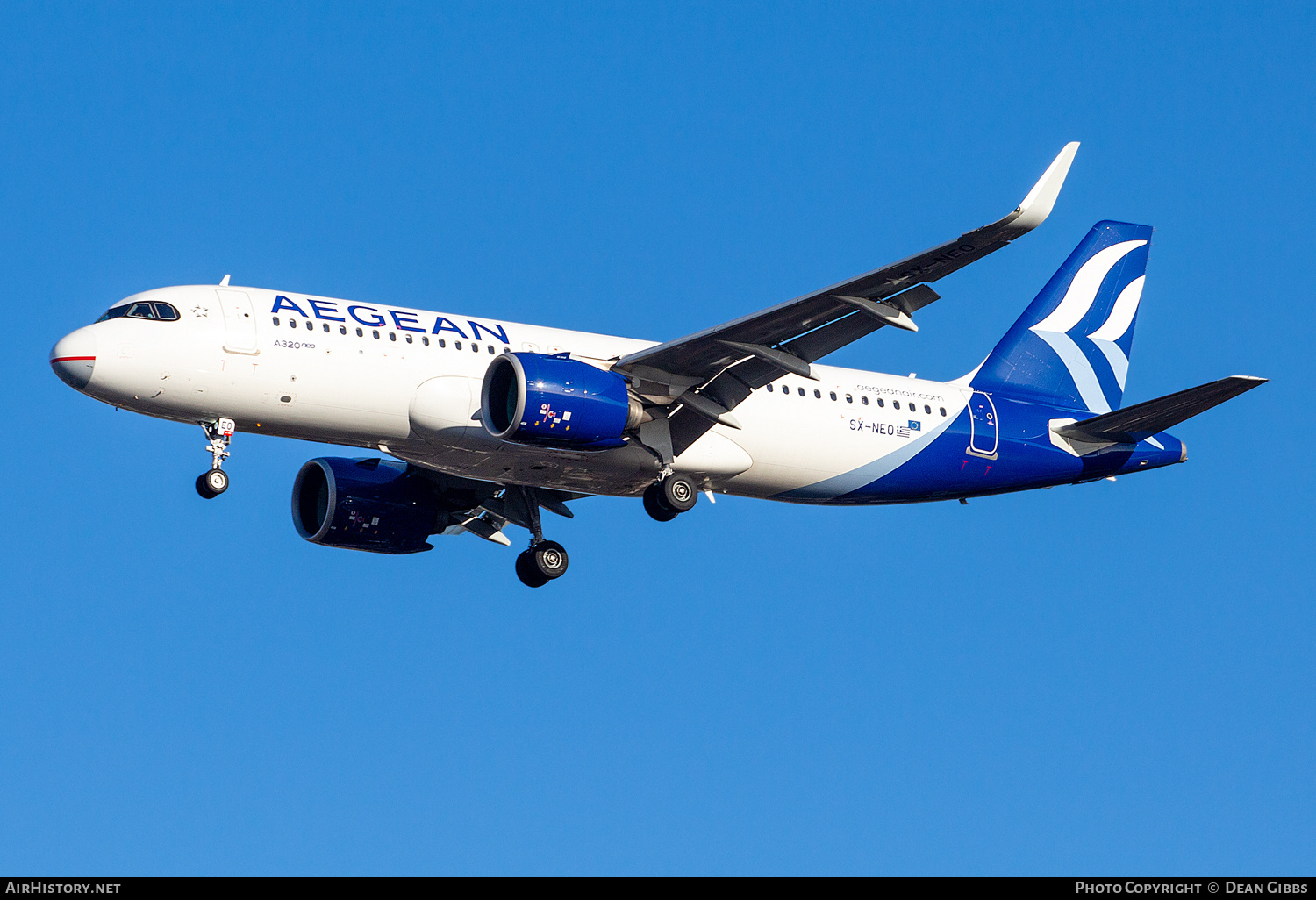 Aircraft Photo of SX-NEO | Airbus A320-271N | Aegean Airlines | AirHistory.net #441625