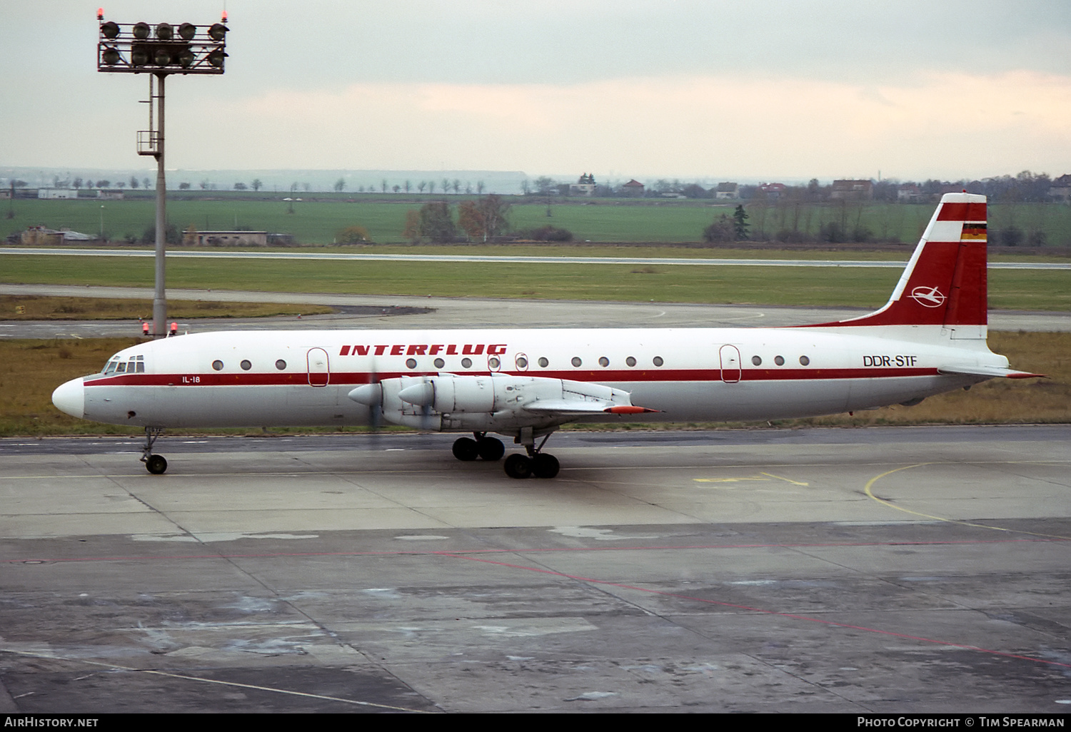 Aircraft Photo of DDR-STF | Ilyushin Il-18D | Interflug | AirHistory.net #441627