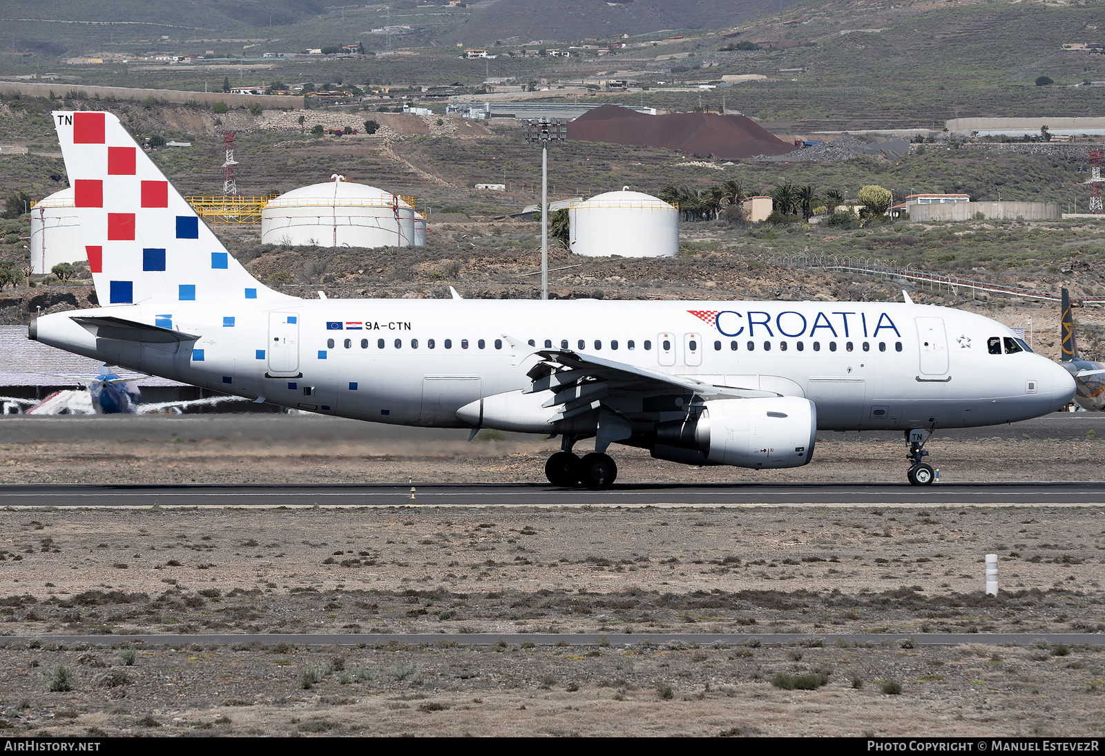 Aircraft Photo of 9A-CTN | Airbus A319-112 | Croatia Airlines | AirHistory.net #441639