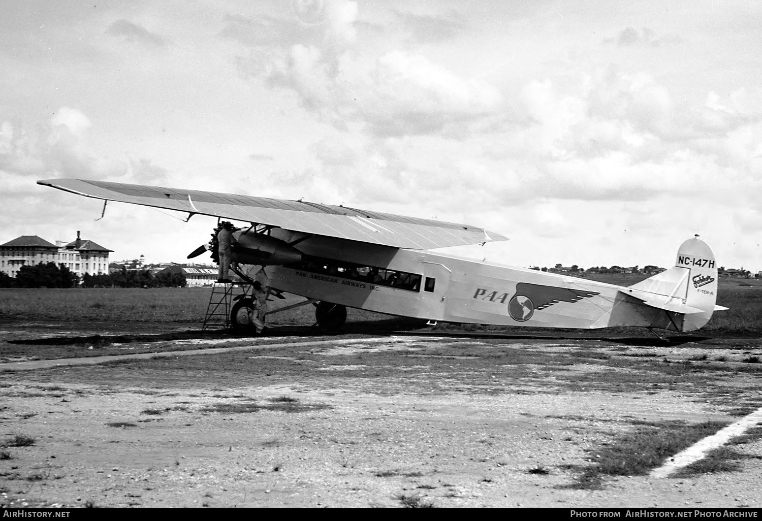 Aircraft Photo of NC147H | Fokker F.10 | Pan American Airways System - PAA | AirHistory.net #441673