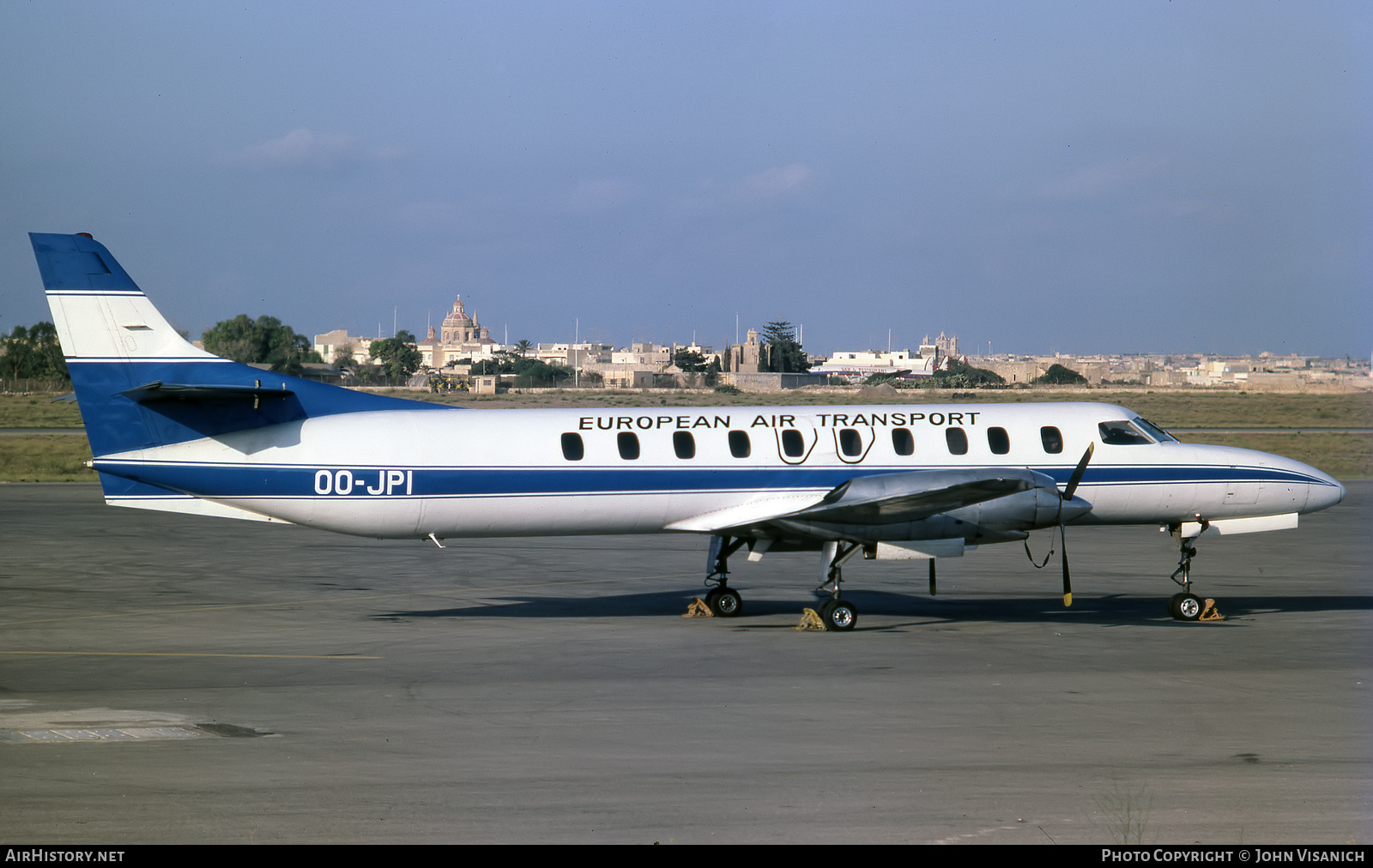 Aircraft Photo of OO-JPI | Fairchild Swearingen SA-226TC Metro II | European Air Transport - EAT | AirHistory.net #441679