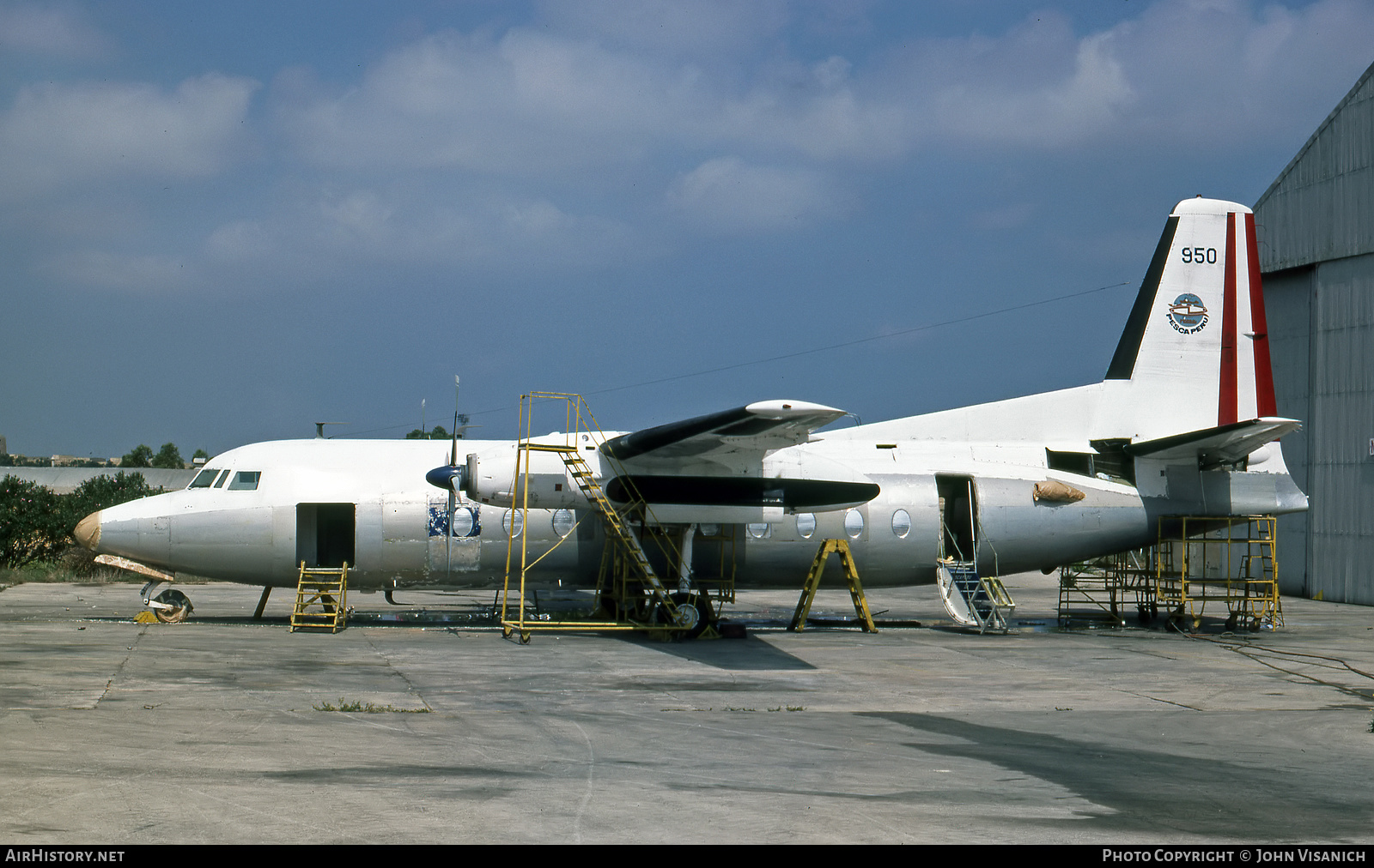 Aircraft Photo of OB-M-950 / 950 | Fairchild F-27F | Pesca Perú | AirHistory.net #441681