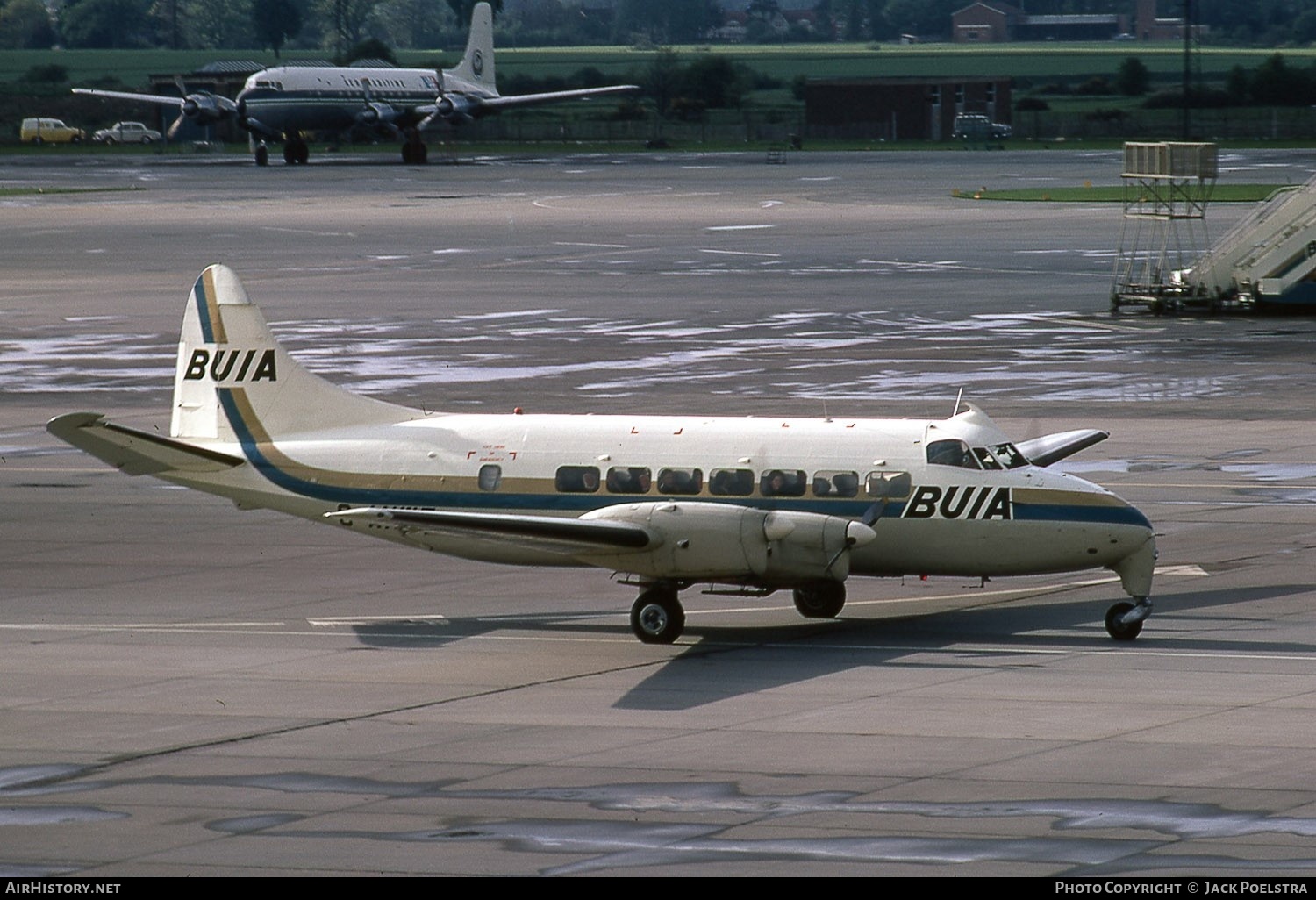 Aircraft Photo of G-ANWZ | De Havilland D.H. 114 Heron 1B | British United Island Airways - BUIA | AirHistory.net #441694