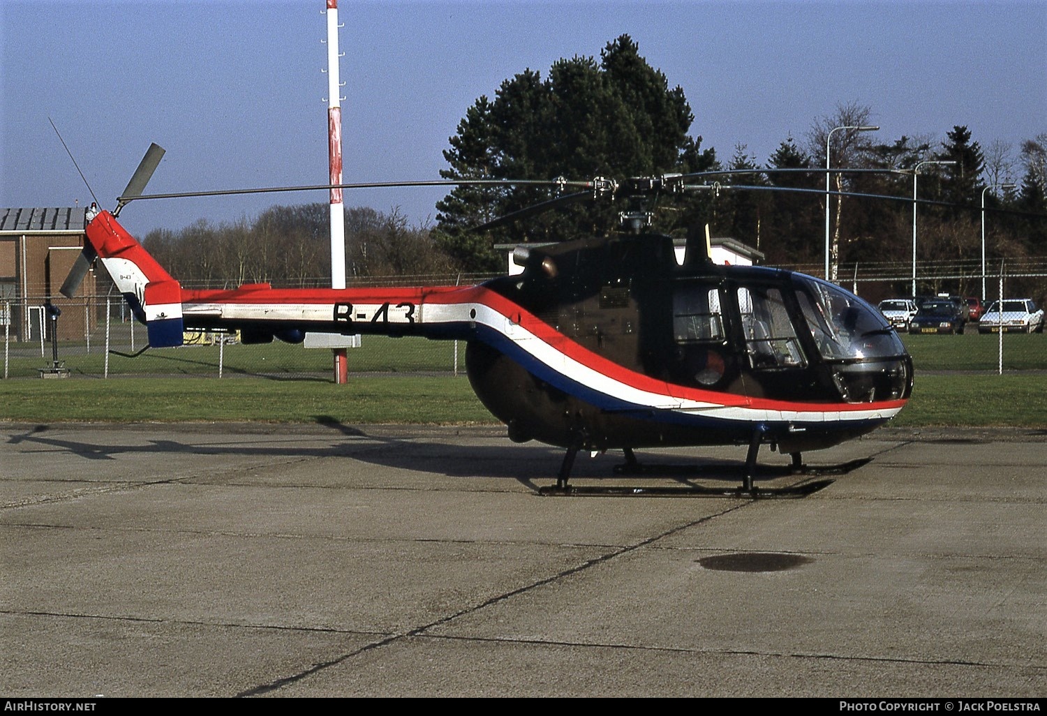 Aircraft Photo of B-43 | MBB BO-105CB-4 | Netherlands - Air Force | AirHistory.net #441695