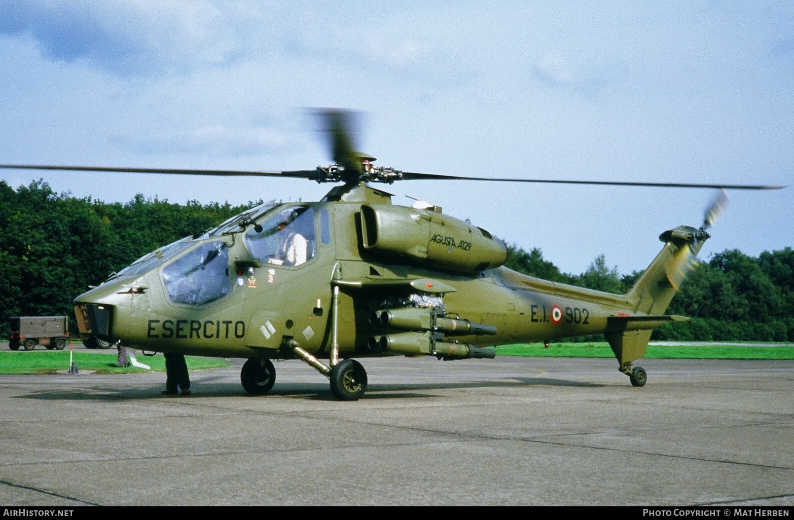 Aircraft Photo of MM592 | Agusta A-129A Mangusta | Italy - Army | AirHistory.net #441697