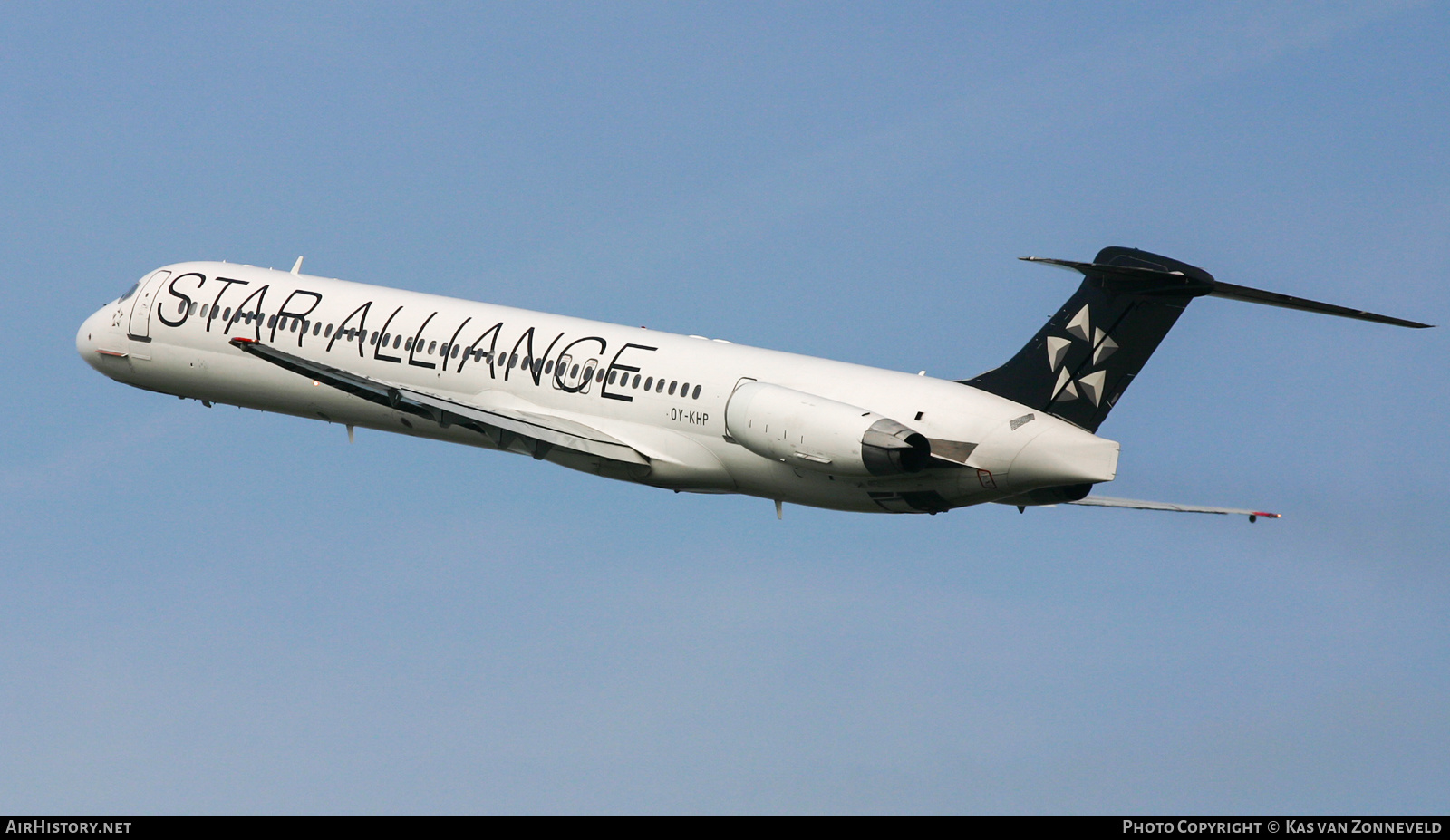 Aircraft Photo of OY-KHP | McDonnell Douglas MD-81 (DC-9-81) | Scandinavian Airlines - SAS | AirHistory.net #441698