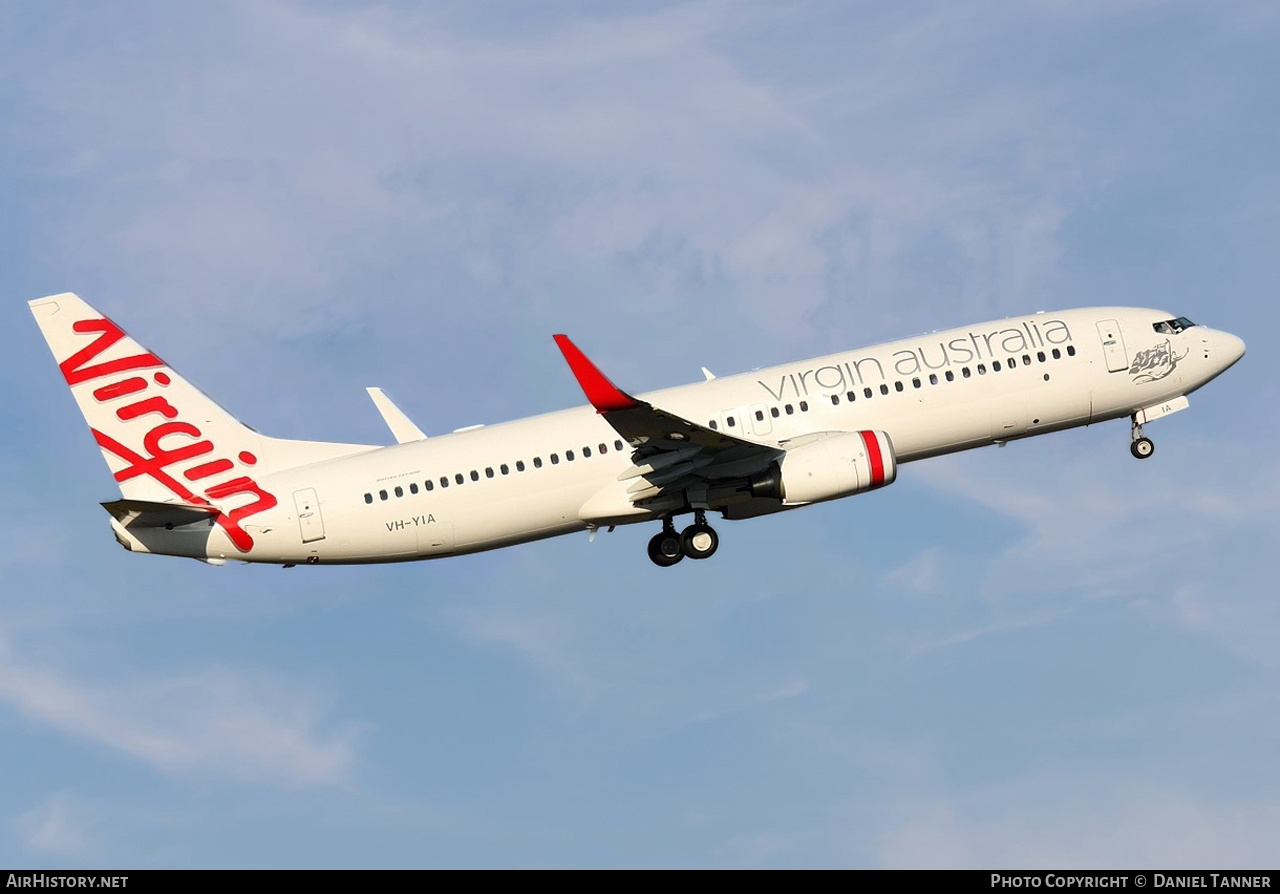 Aircraft Photo of VH-YIA | Boeing 737-8FE | Virgin Australia Airlines | AirHistory.net #441718