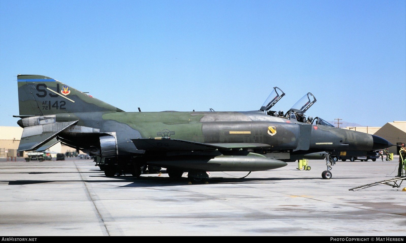 Aircraft Photo of 72-0142 / AF72-142 | McDonnell Douglas F-4E Phantom II | USA - Air Force | AirHistory.net #441721