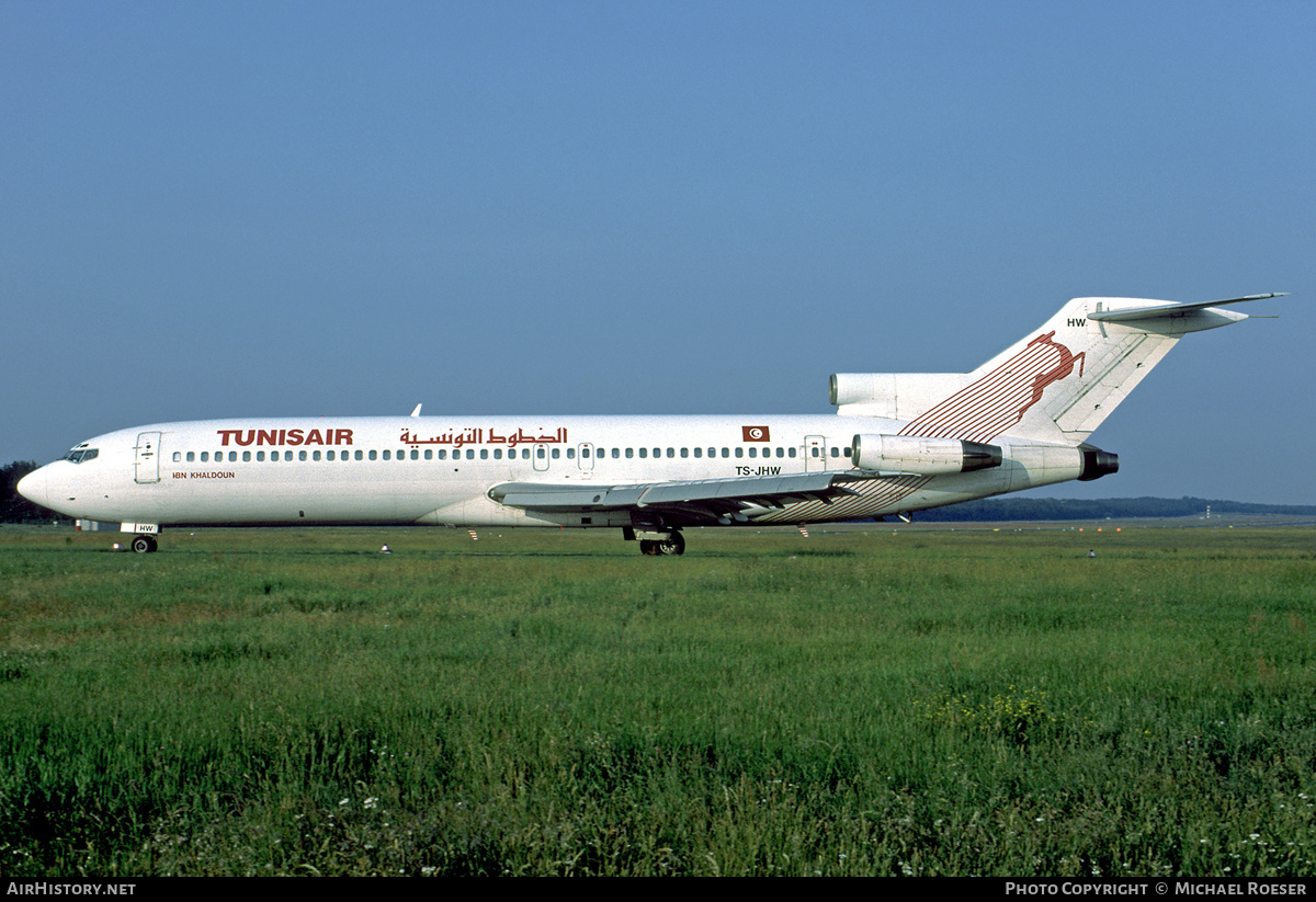 Aircraft Photo of TS-JHW | Boeing 727-2H3/Adv | Tunisair | AirHistory.net #441724