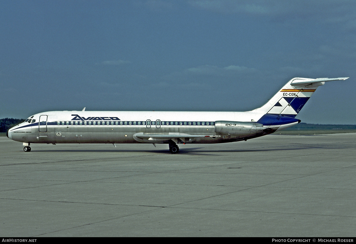 Aircraft Photo of EC-CGN | McDonnell Douglas DC-9-32 | Aviaco | AirHistory.net #441726