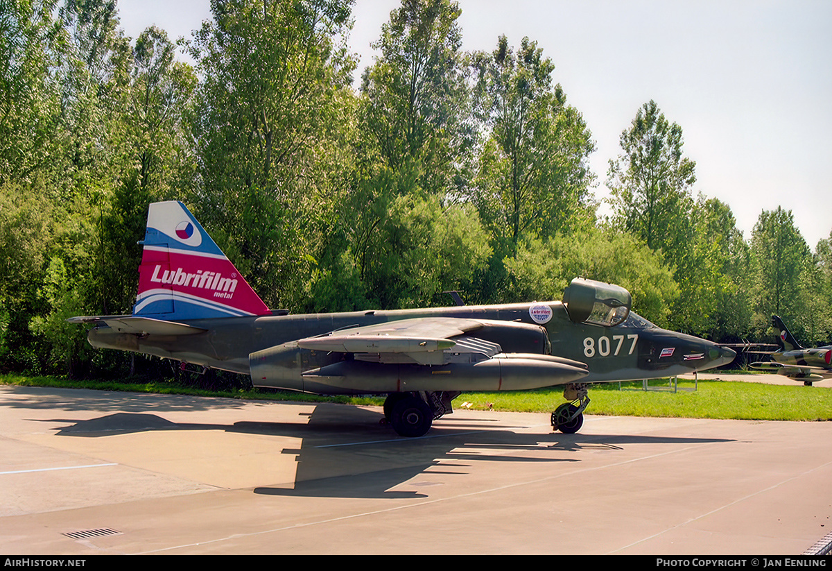 Aircraft Photo of 8077 | Sukhoi Su-25K | Czechia - Air Force | AirHistory.net #441764