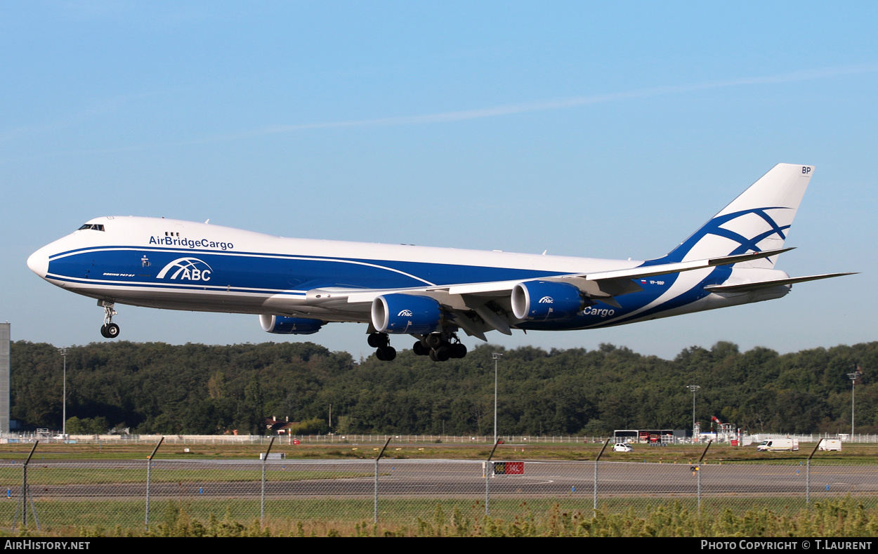 Aircraft Photo of VP-BBP | Boeing 747-8F | ABC - AirBridgeCargo Airlines | AirHistory.net #441771