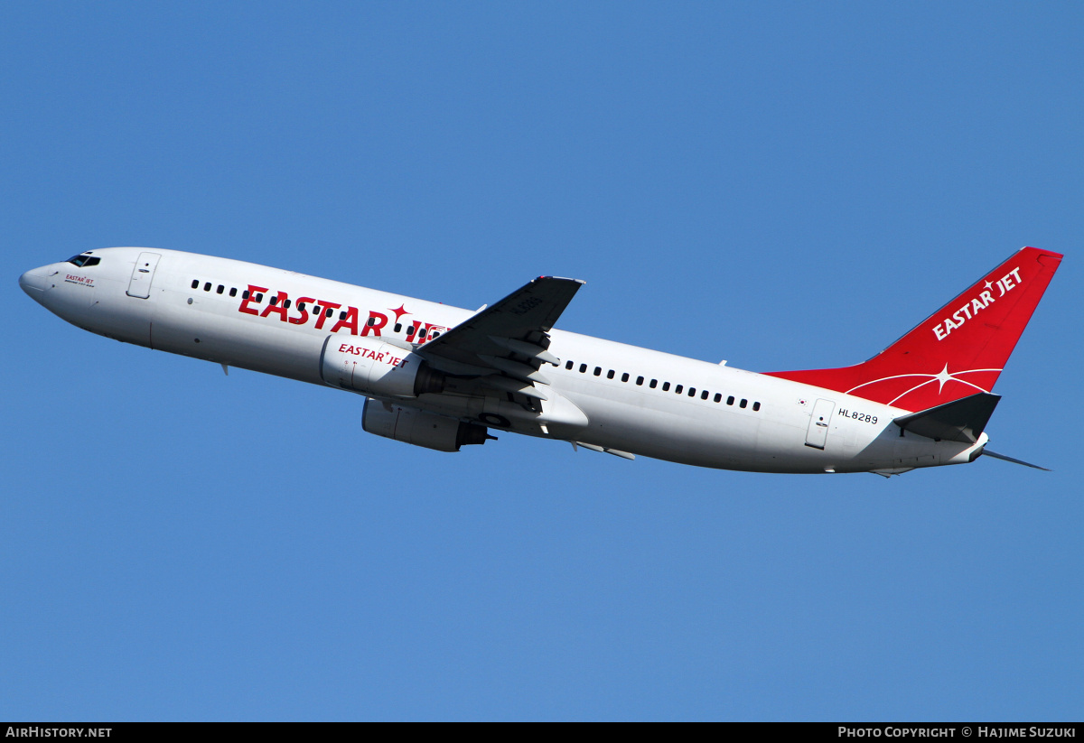 Aircraft Photo of HL8289 | Boeing 737-883 | Eastar Jet | AirHistory.net #441773