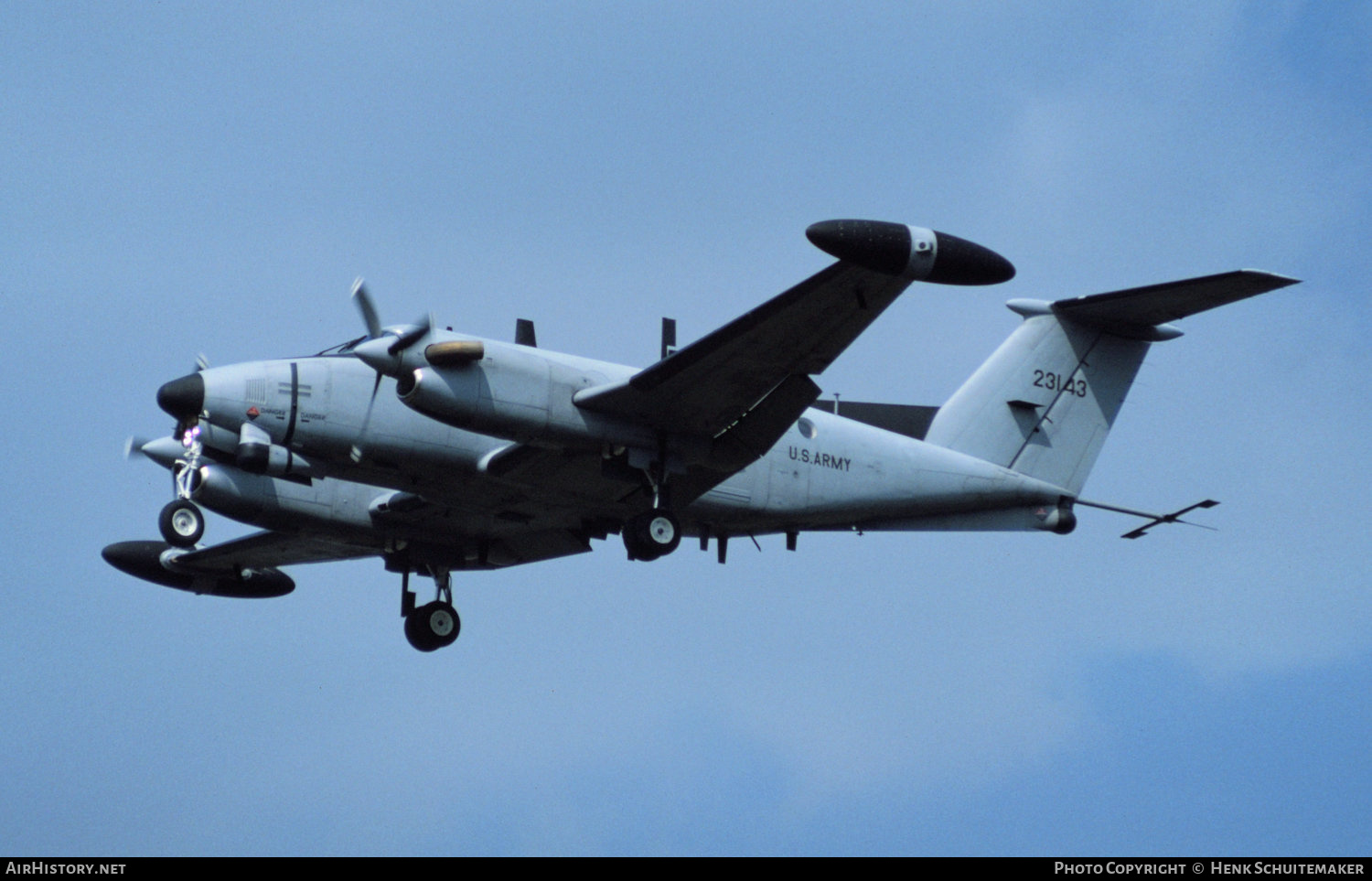 Aircraft Photo of 78-23143 / 23143 | Beech RC-12D Huron (A200CT) | USA - Army | AirHistory.net #441775