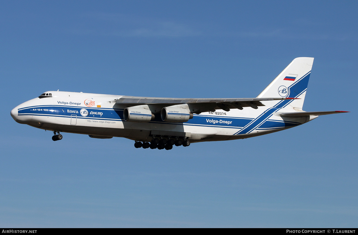 Aircraft Photo of RA-82074 | Antonov An-124-100 Ruslan | Volga-Dnepr Airlines | AirHistory.net #441786