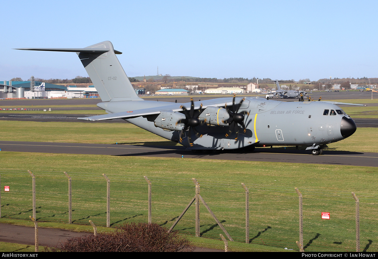 Aircraft Photo of CT-02 | Airbus A400M Atlas | Belgium - Air Force | AirHistory.net #441797