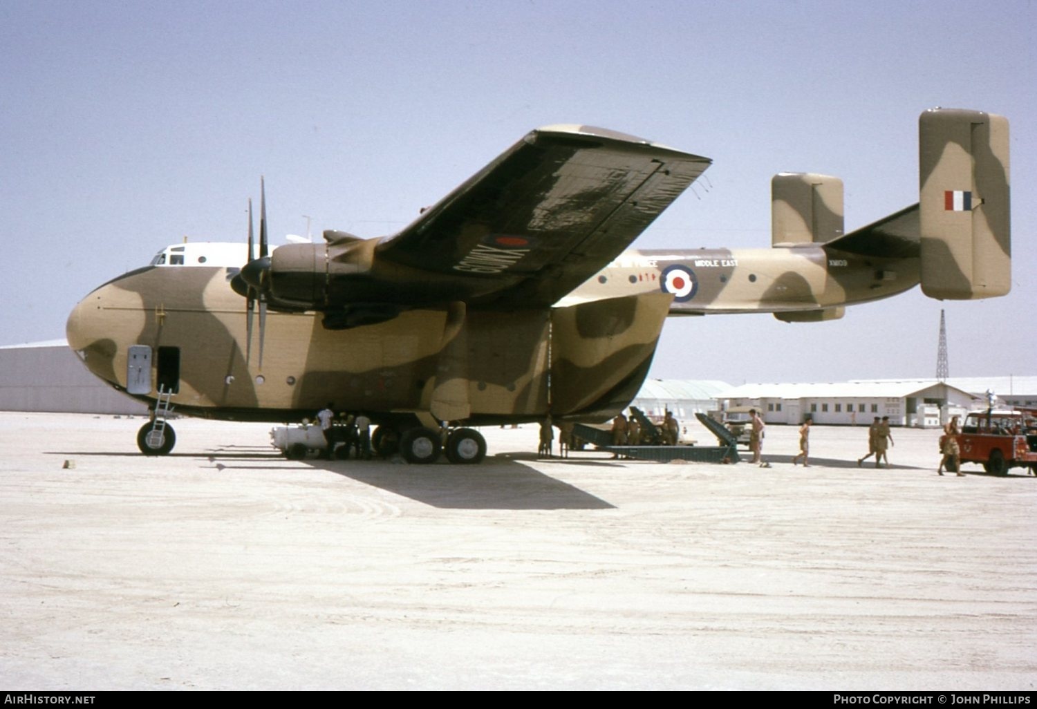 Aircraft Photo of XM109 | Blackburn B-101 Beverley C1 | UK - Air Force | AirHistory.net #441813