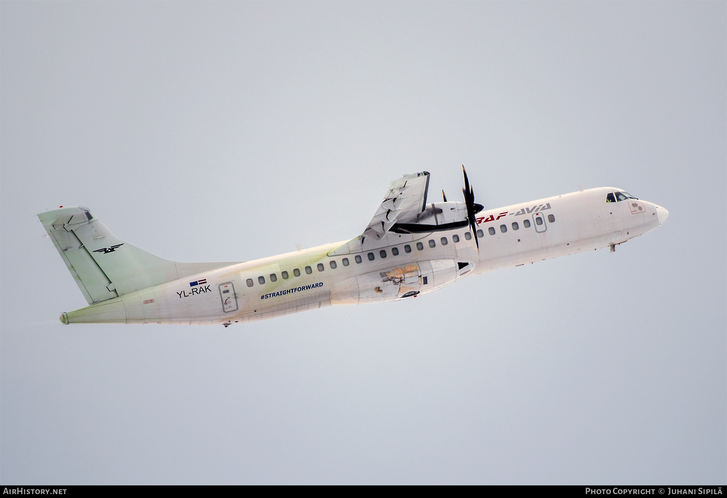 Aircraft Photo of YL-RAK | ATR ATR-72-500/F (ATR-72-212A) | RAF-Avia Airlines | AirHistory.net #441849