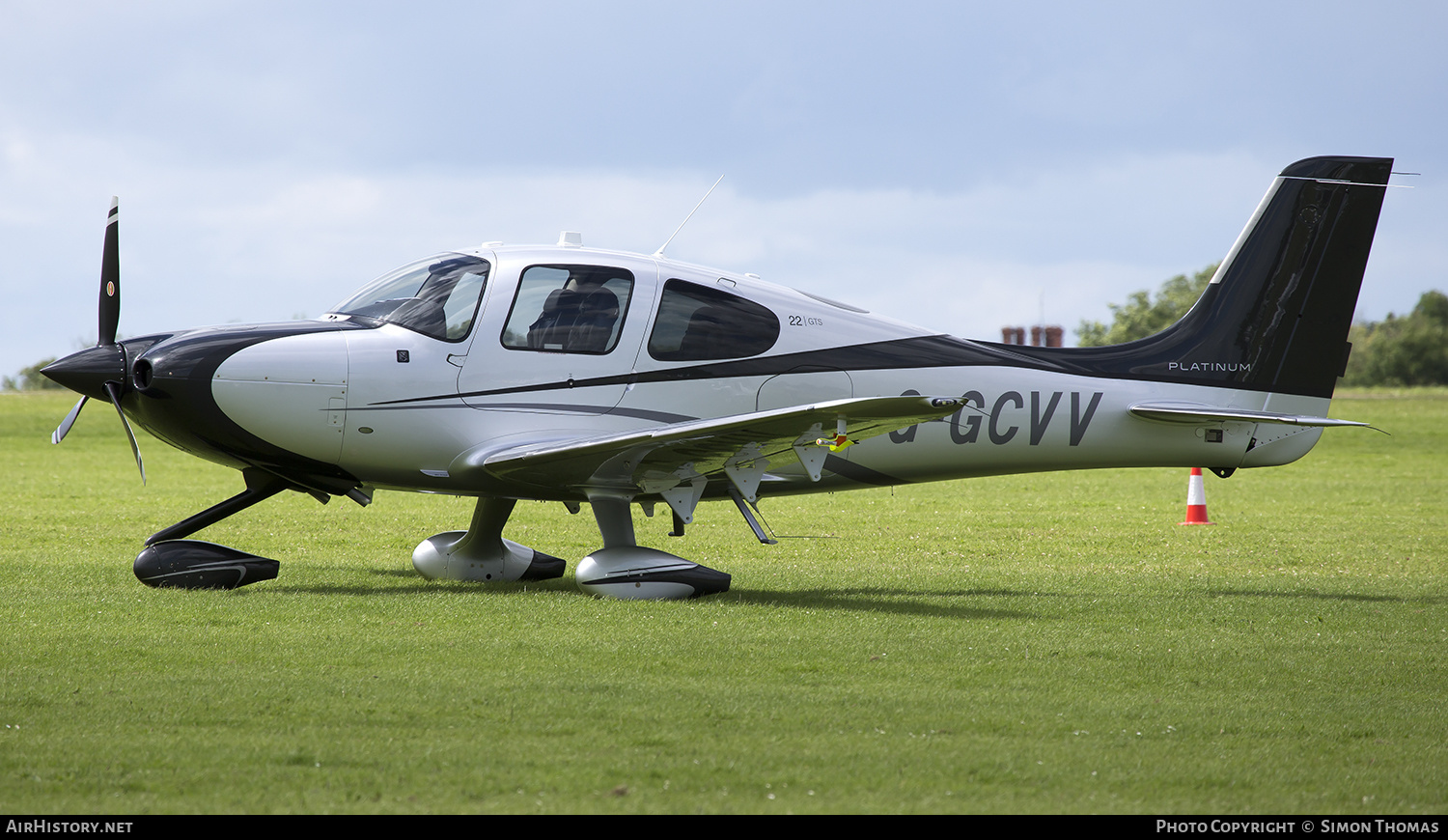 Aircraft Photo of G-GCVV | Cirrus SR-22 G5-GTS Platinum | AirHistory.net #441870