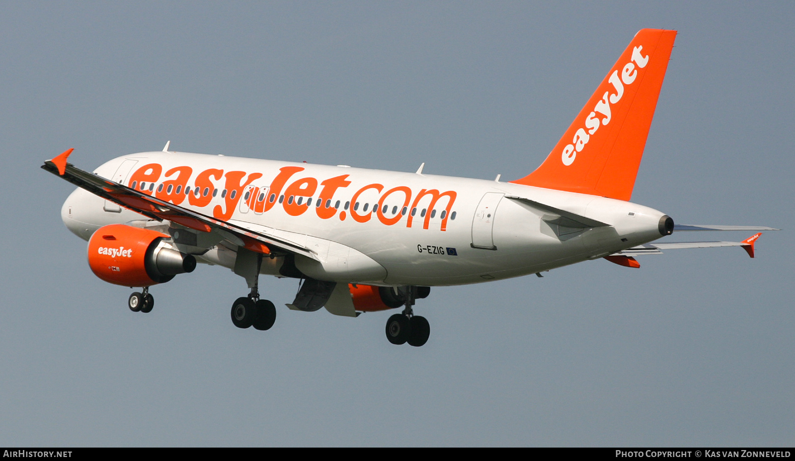 Aircraft Photo of G-EZIG | Airbus A319-111 | EasyJet | AirHistory.net #441876