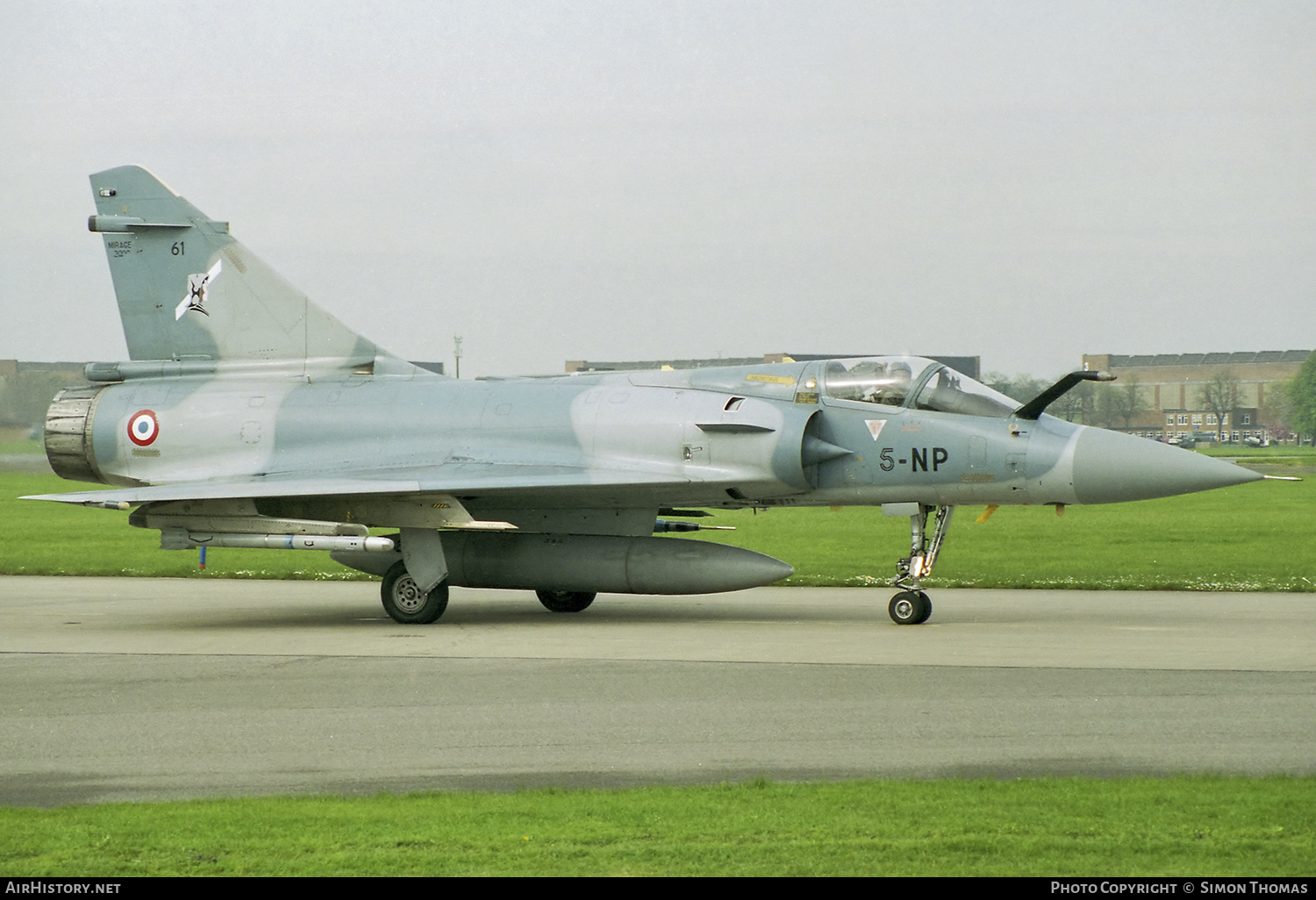 Aircraft Photo of 61 | Dassault Mirage 2000C | France - Air Force | AirHistory.net #441877