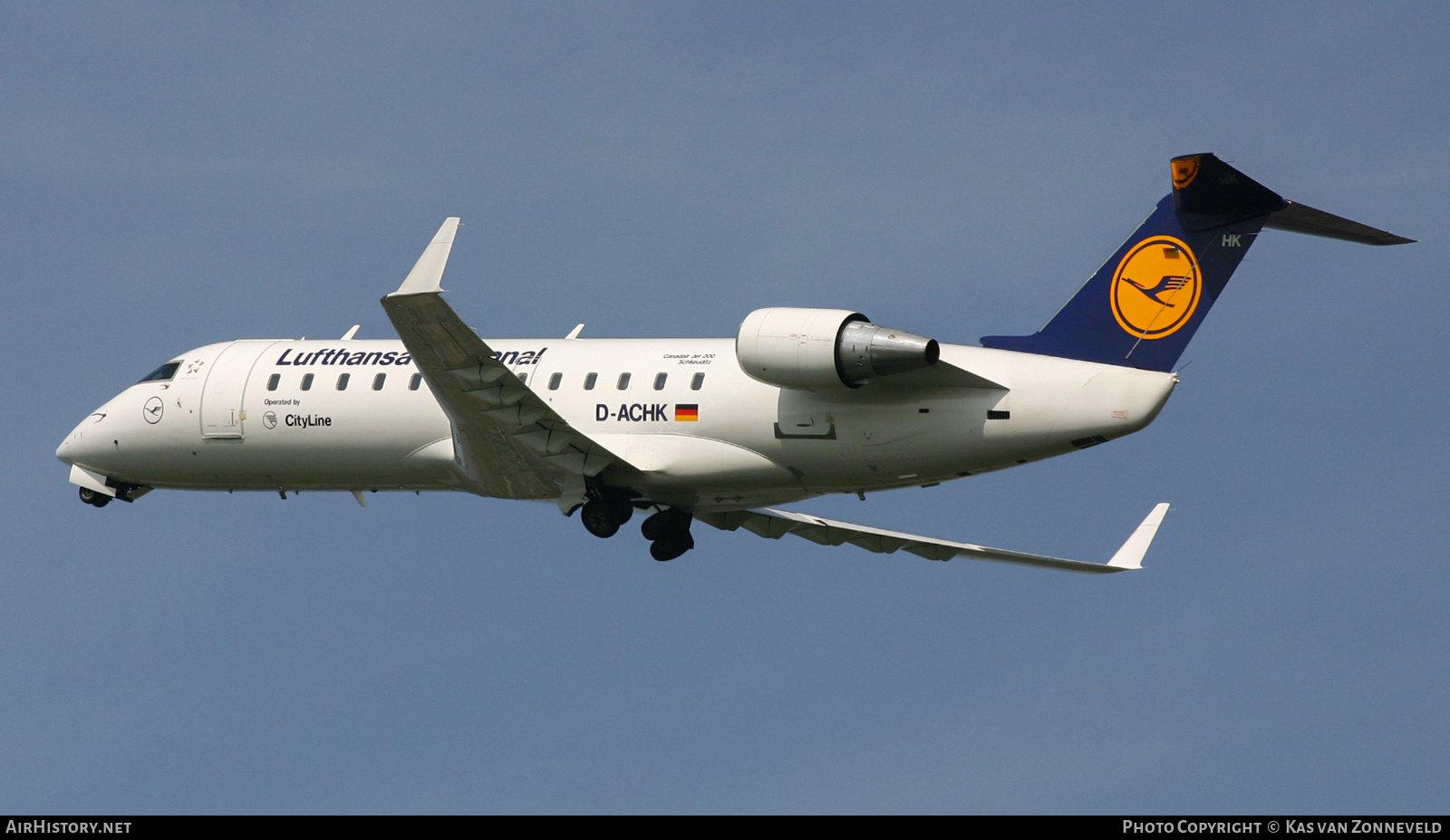 Aircraft Photo of D-ACHK | Bombardier CRJ-200LR (CL-600-2B19) | Lufthansa Regional | AirHistory.net #441886
