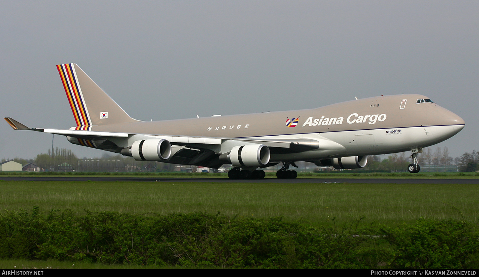 Aircraft Photo of HL7604 | Boeing 747-48EF/SCD | Asiana Airlines Cargo | AirHistory.net #441904