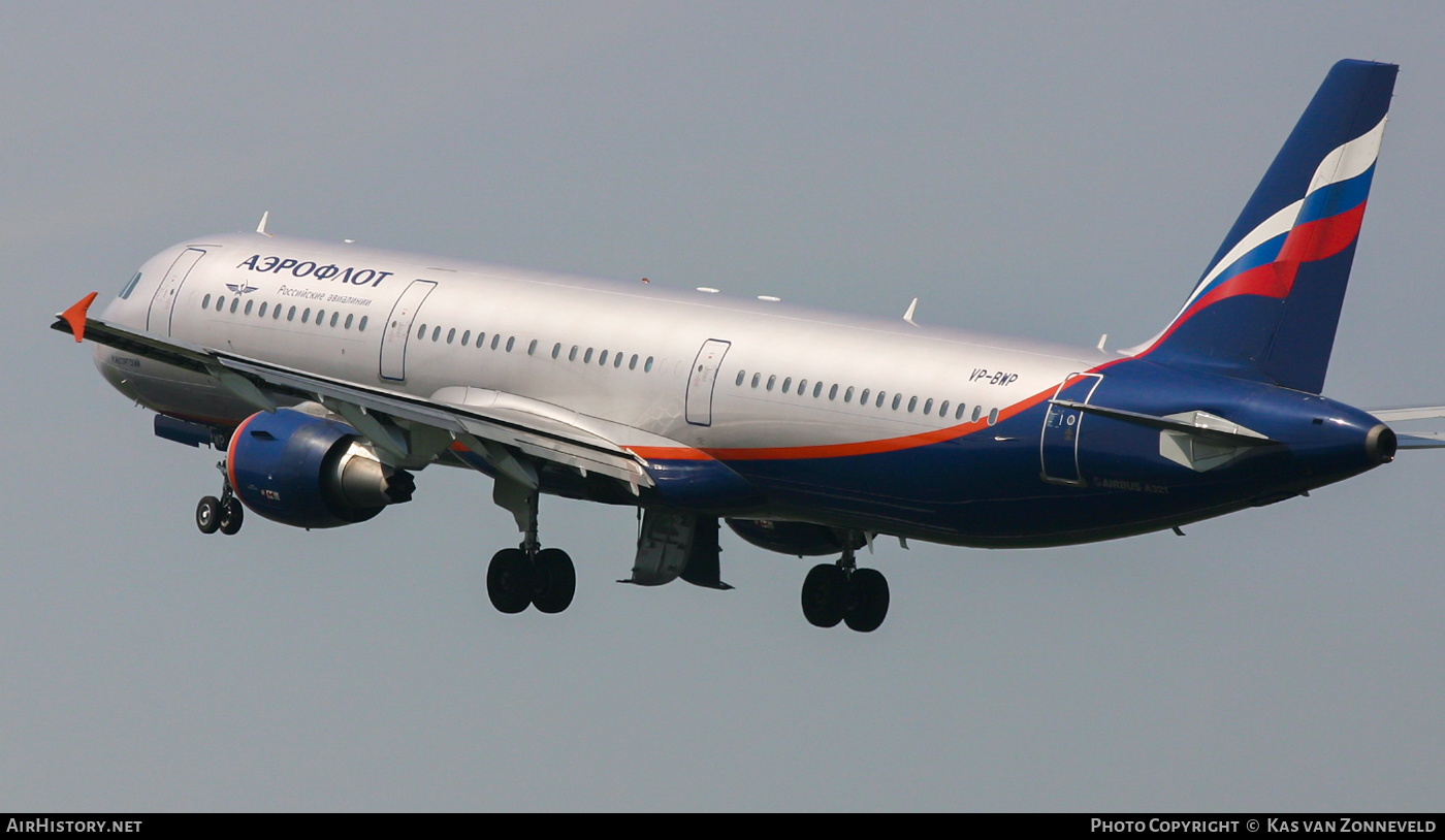 Aircraft Photo of VP-BWP | Airbus A321-211 | Aeroflot - Russian Airlines | AirHistory.net #441945