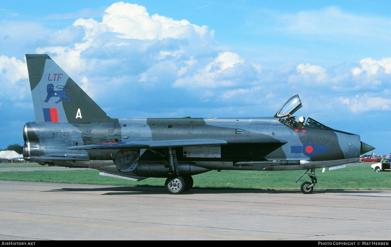 Aircraft Photo of XP749 | English Electric Lightning F3 | UK - Air Force | AirHistory.net #441967
