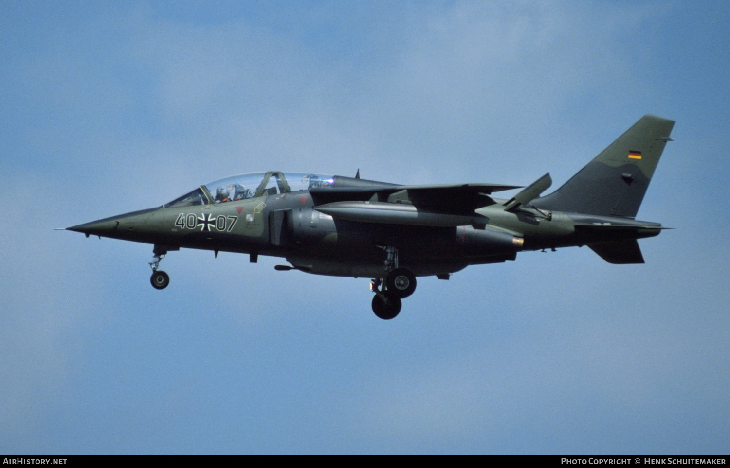Aircraft Photo of 4007 | Dassault-Dornier Alpha Jet A | Germany - Air Force | AirHistory.net #441993