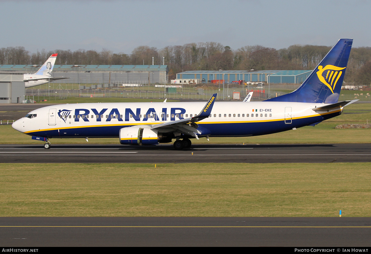 Aircraft Photo of EI-EKE | Boeing 737-8AS | Ryanair | AirHistory.net #442010