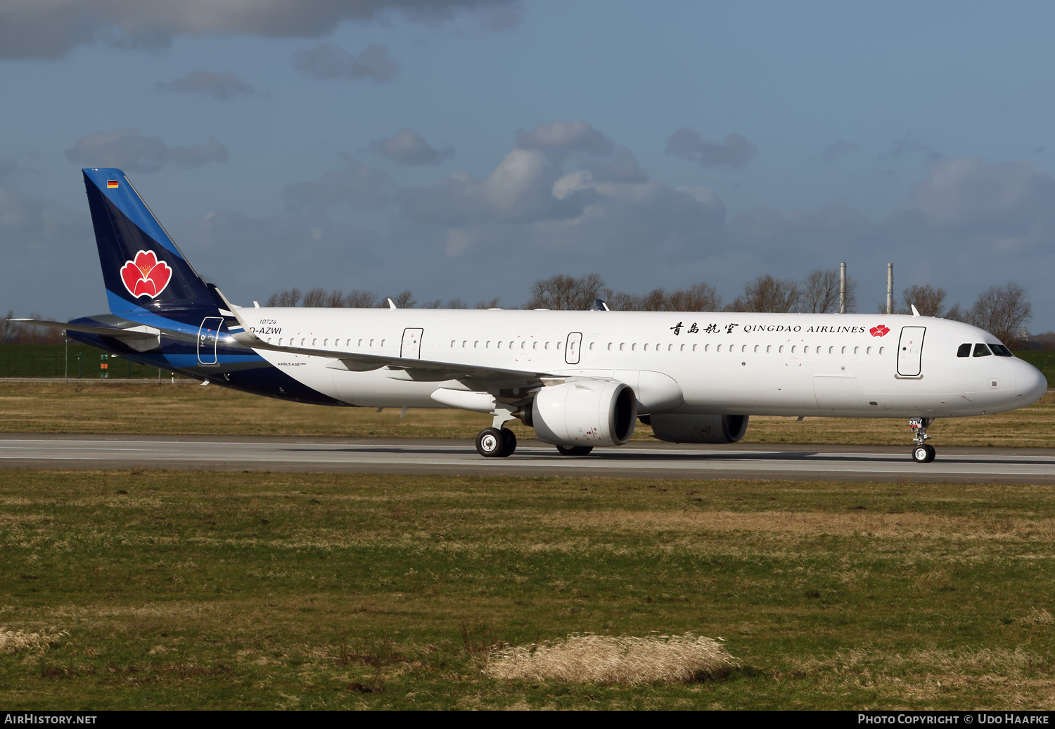 Aircraft Photo of D-AZWI / B-327M | Airbus A321-271NX | Qingdao Airlines | AirHistory.net #442028