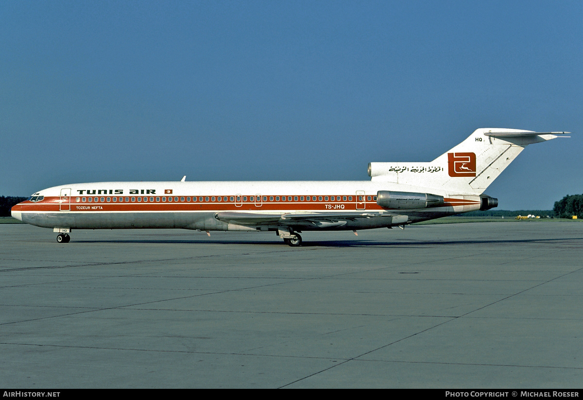 Aircraft Photo of TS-JHQ | Boeing 727-2H3/Adv | Tunisair | AirHistory.net #442057