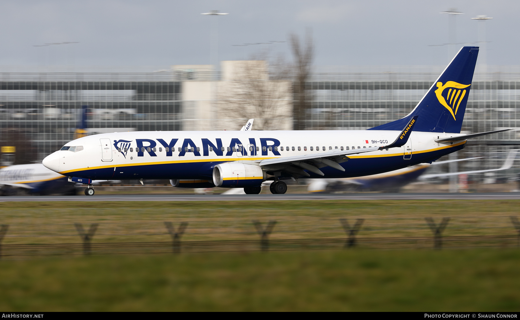 Aircraft Photo of 9H-QCO | Boeing 737-8AS | Ryanair | AirHistory.net #442058