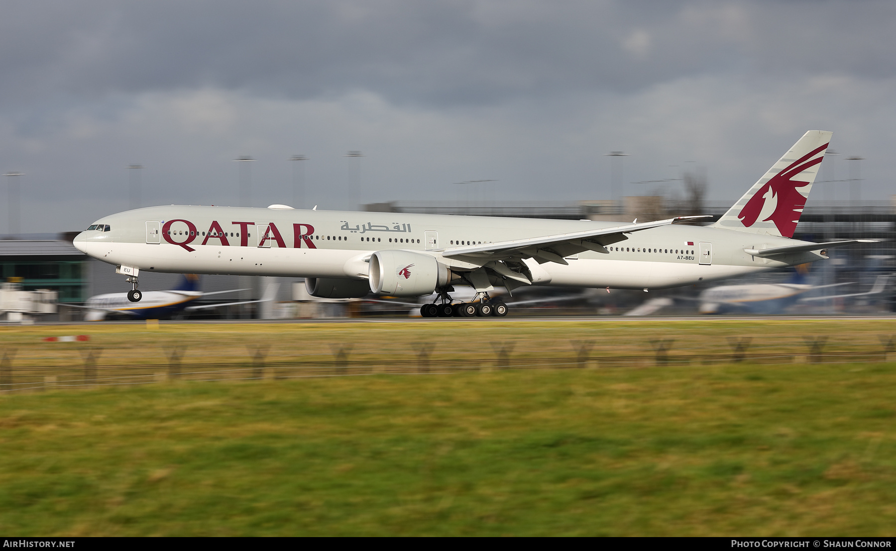 Aircraft Photo of A7-BEU | Boeing 777-300/ER | Qatar Airways | AirHistory.net #442079