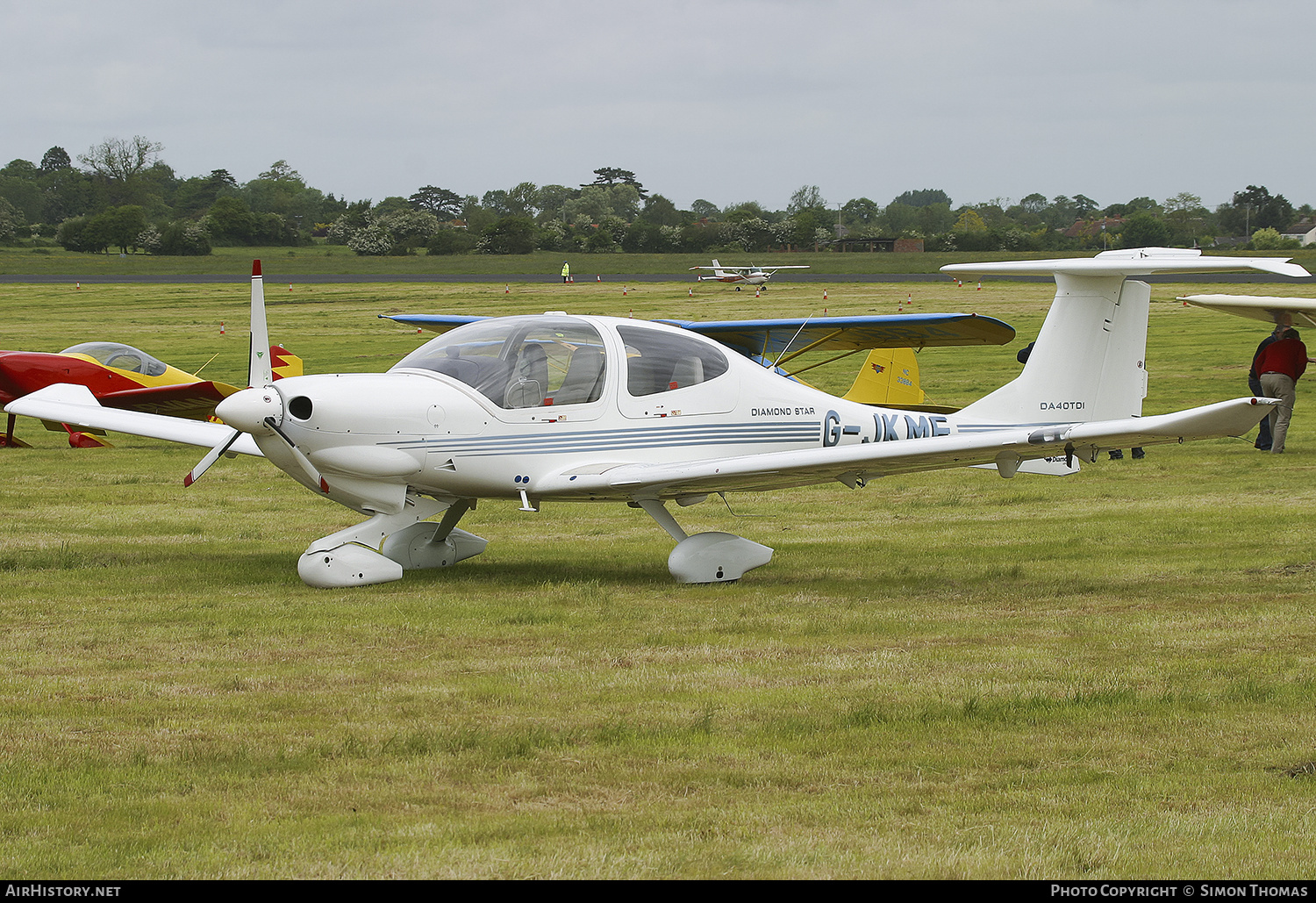 Aircraft Photo of G-JKMF | Diamond DA40D Diamond Star TDI | AirHistory.net #442091