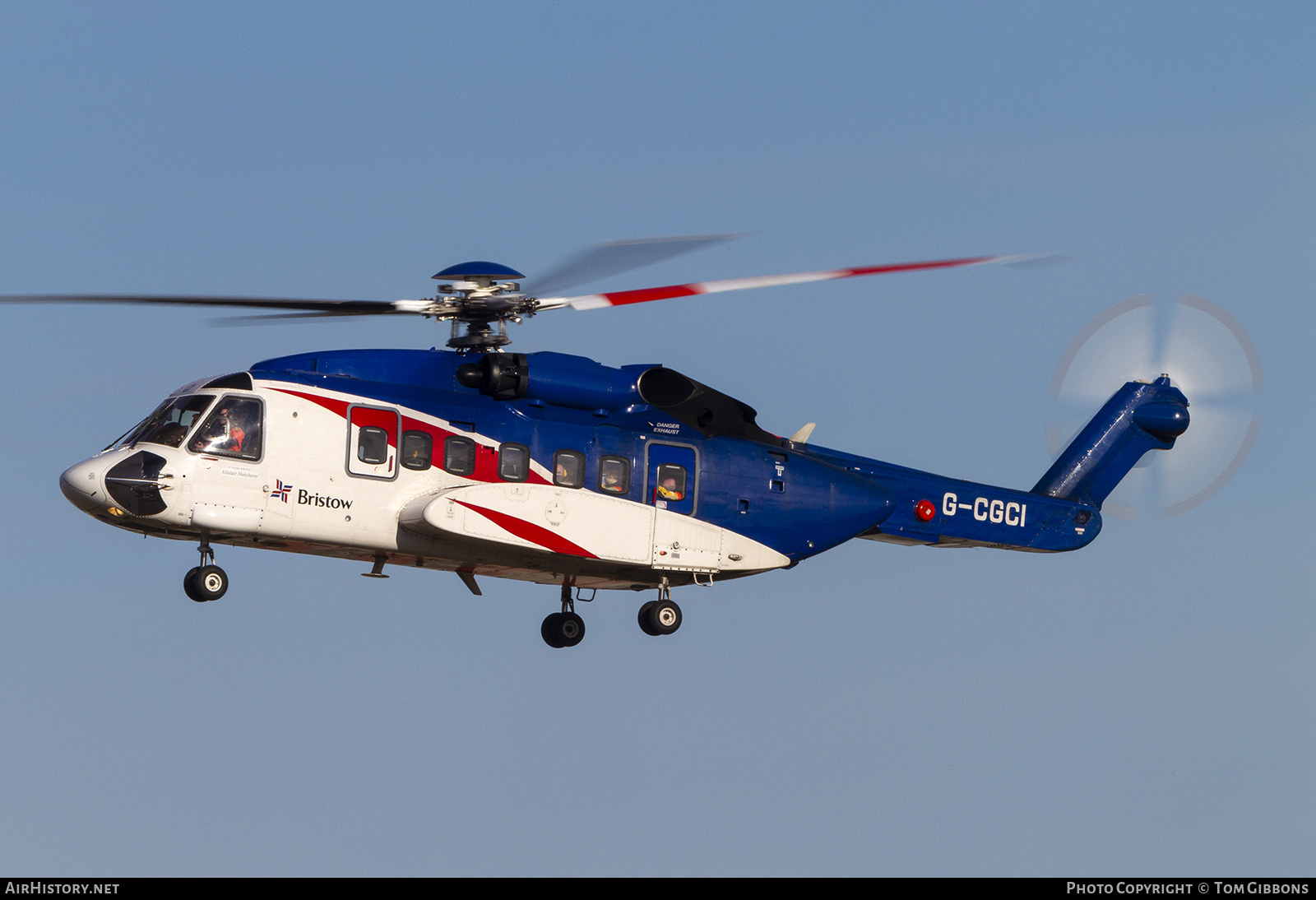 Aircraft Photo of G-CGCI | Sikorsky S-92A | Bristow Helicopters | AirHistory.net #442105