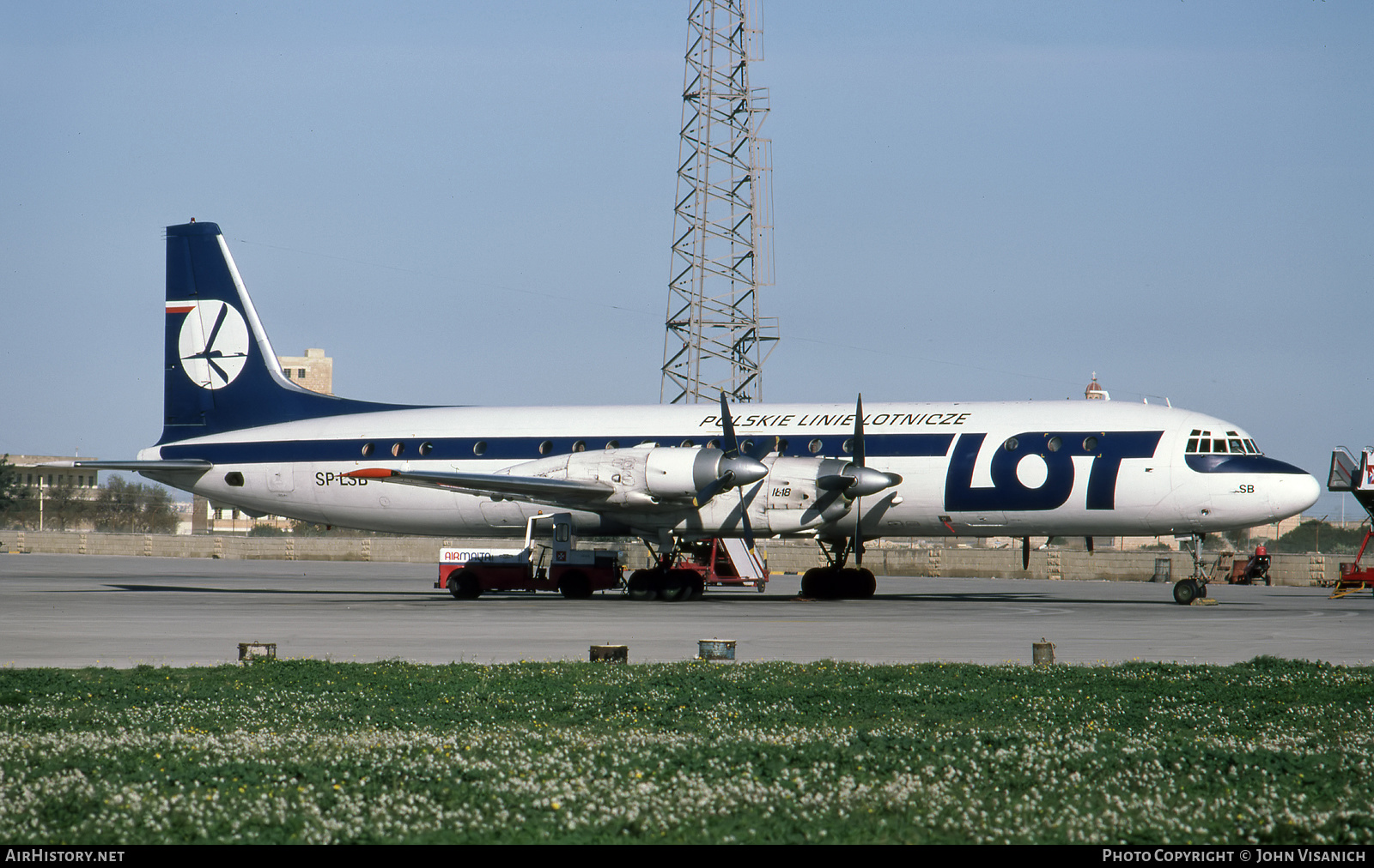 Aircraft Photo of SP-LSB | Ilyushin Il-18V | LOT Polish Airlines - Polskie Linie Lotnicze | AirHistory.net #442148