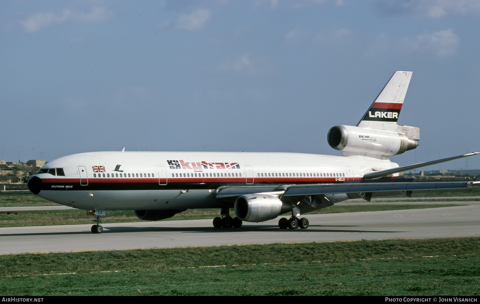 Aircraft Photo of G-BELO | McDonnell Douglas DC-10-10 | Laker Airways Skytrain | AirHistory.net #442150