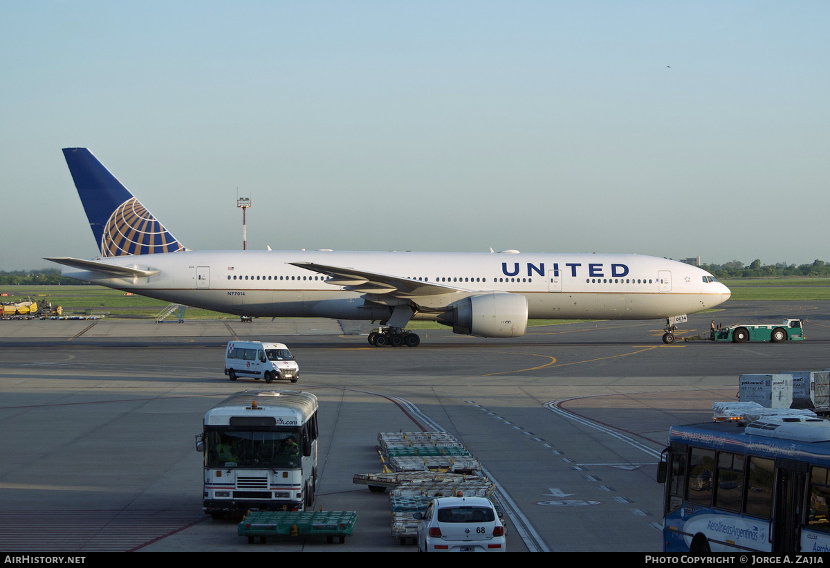 Aircraft Photo of N77014 | Boeing 777-224/ER | United Airlines | AirHistory.net #442158
