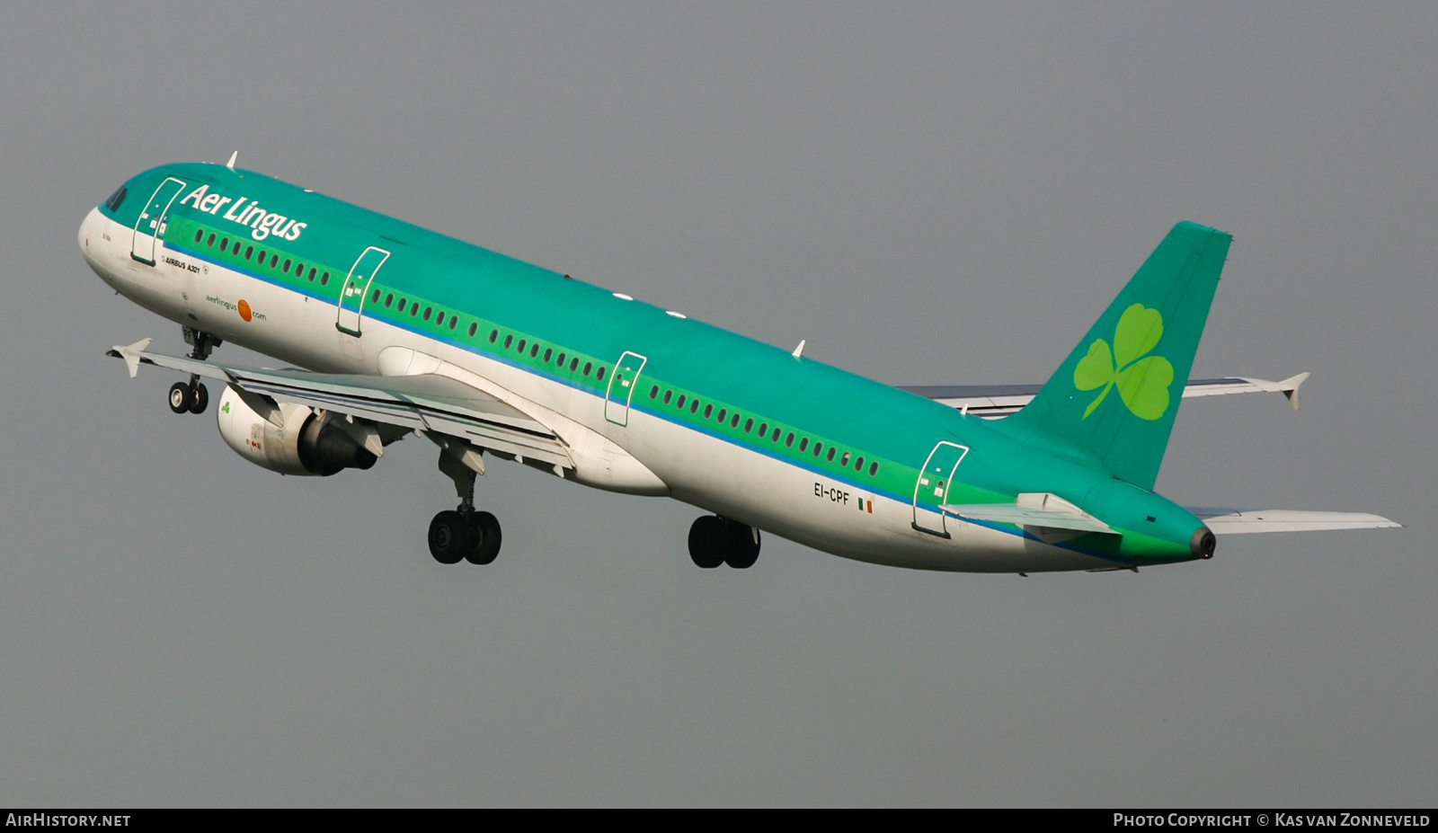 Aircraft Photo of EI-CPF | Airbus A321-211 | Aer Lingus | AirHistory.net #442163
